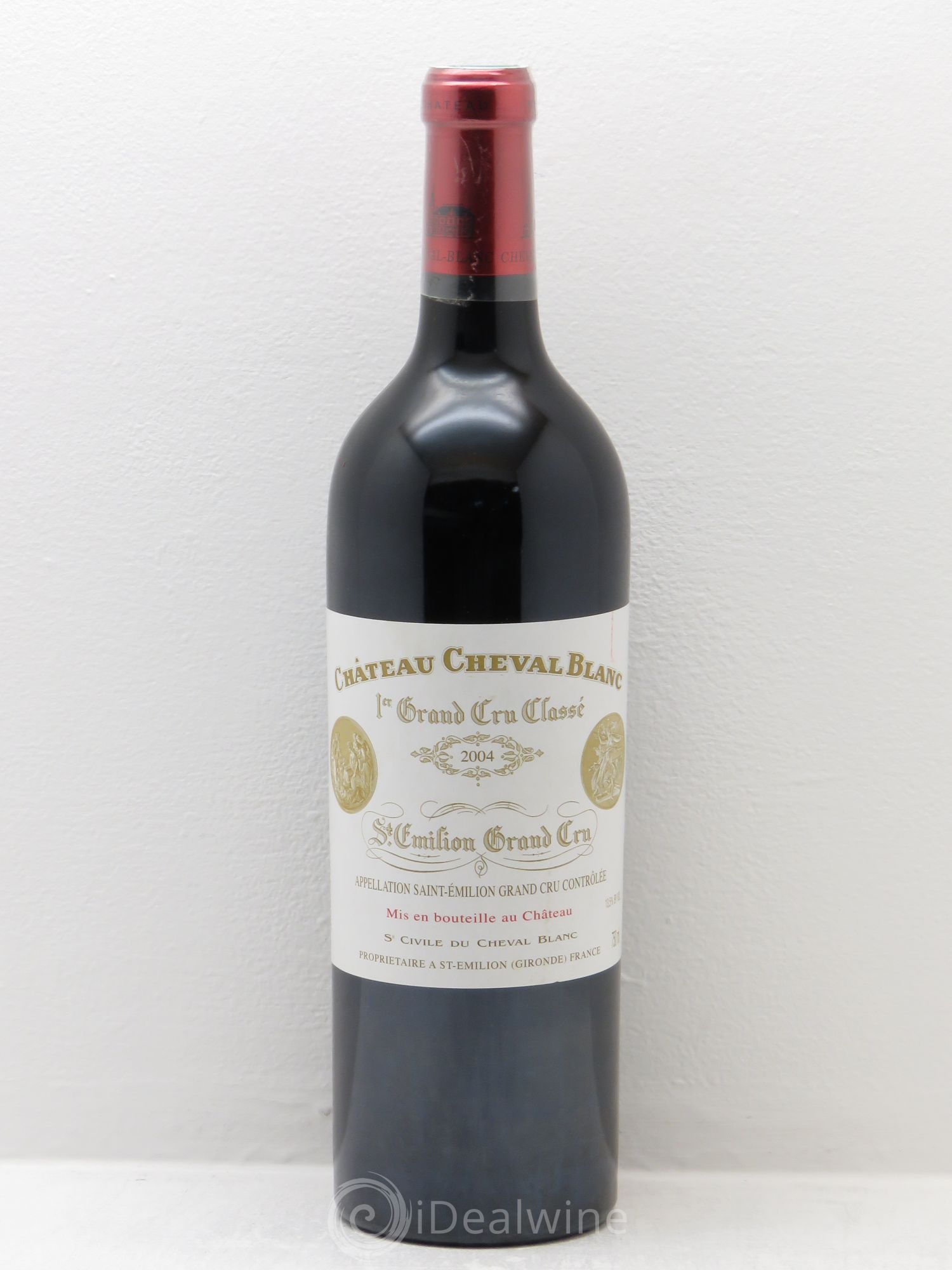Château Cheval Blanc 1er Grand Cru Classé A 2004 - Lot de 1 bouteille - 0