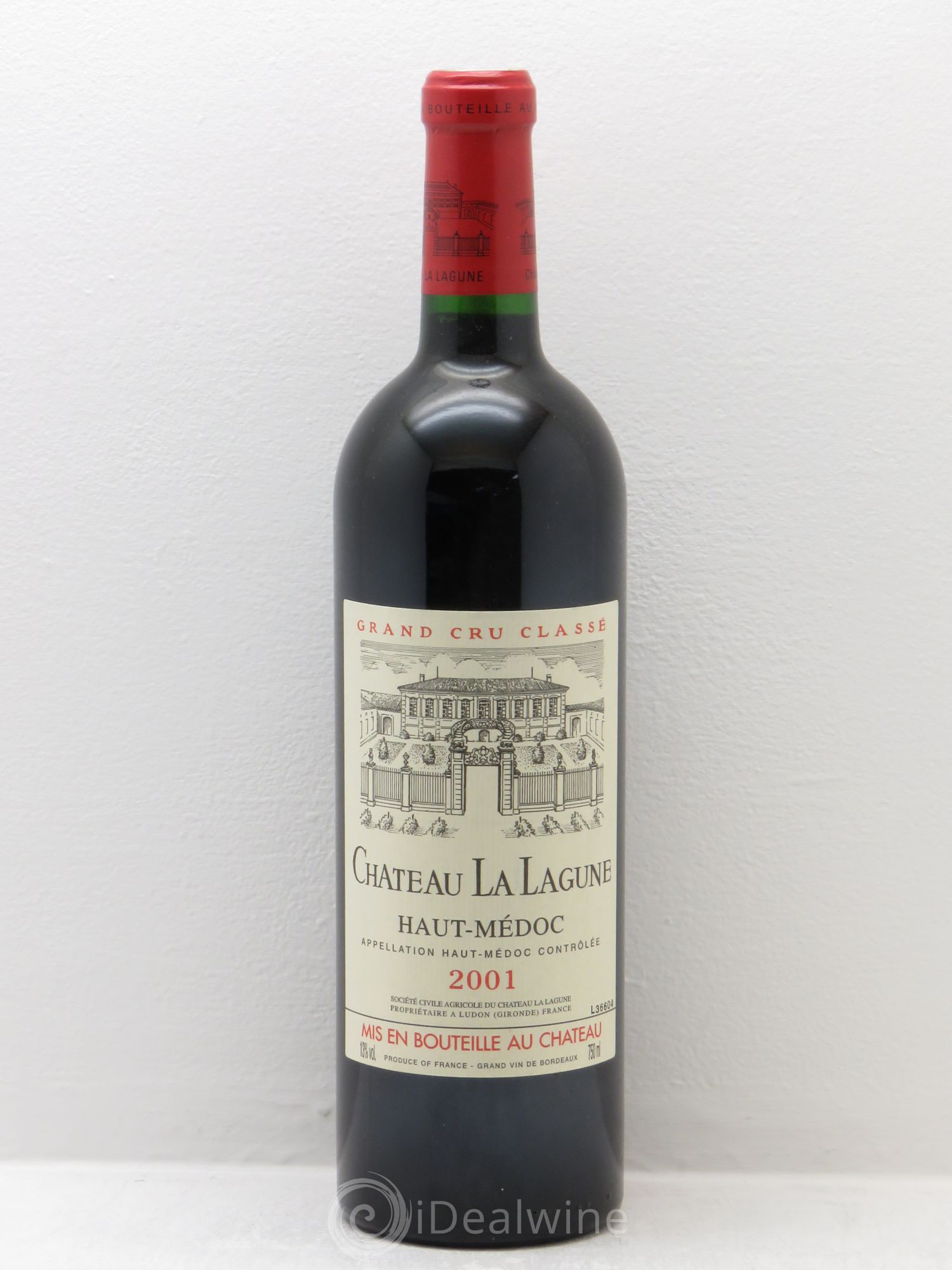 Château la Lagune 3ème Grand Cru Classé 2001 - Lot de 1 bouteille - 0