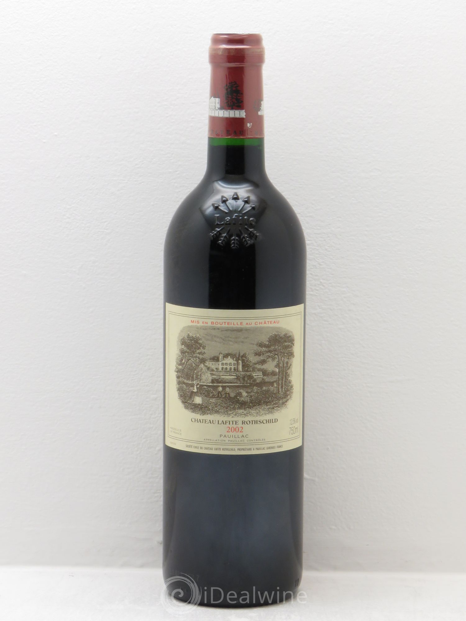 Château Lafite Rothschild 1er Grand Cru Classé 2002 - Lot de 1 bouteille - 0