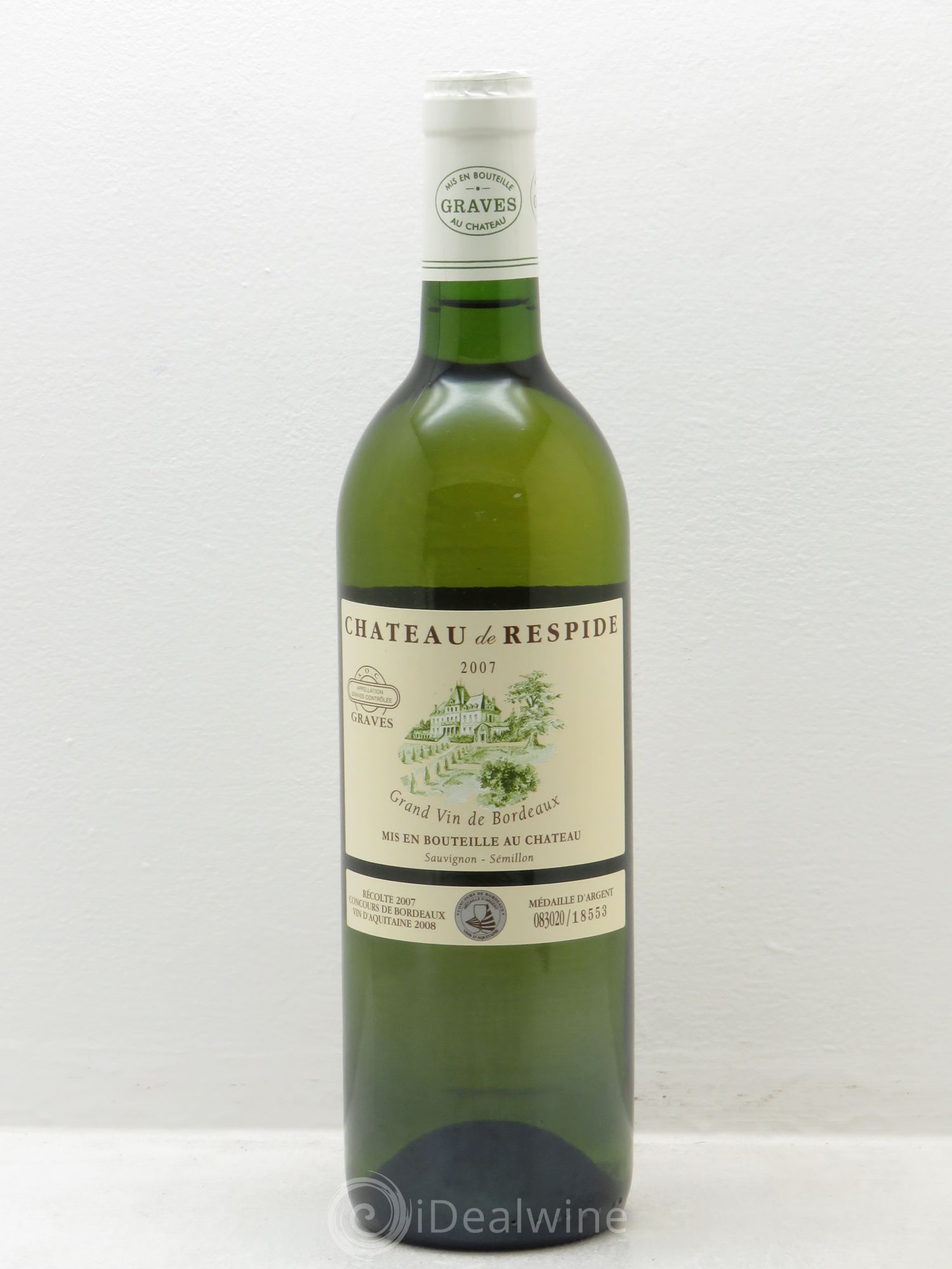Château Respide Médeville 2007 - Lot de 12 bouteilles - 0