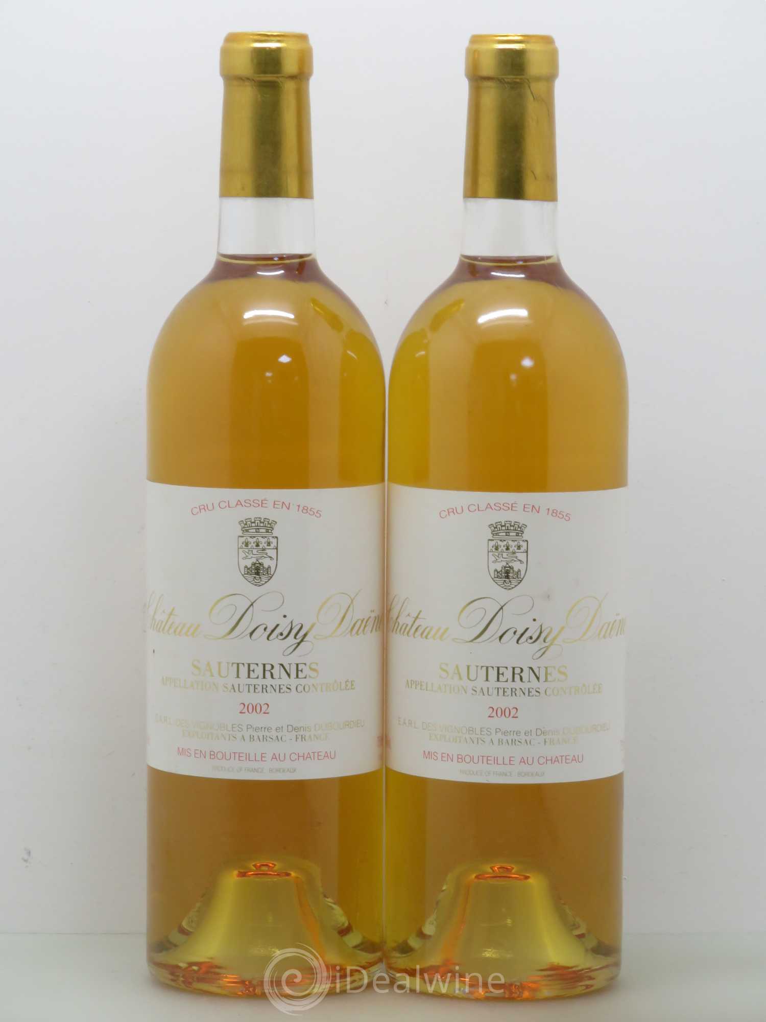Château Doisy Daëne 2ème Grand Cru Classé 2002 - Lotto di 2 bottiglie - 0