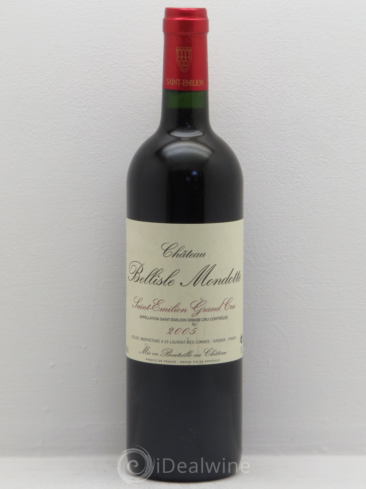 Château Bellisle Mondotte 2005 - Lot de 6 bouteilles - 0