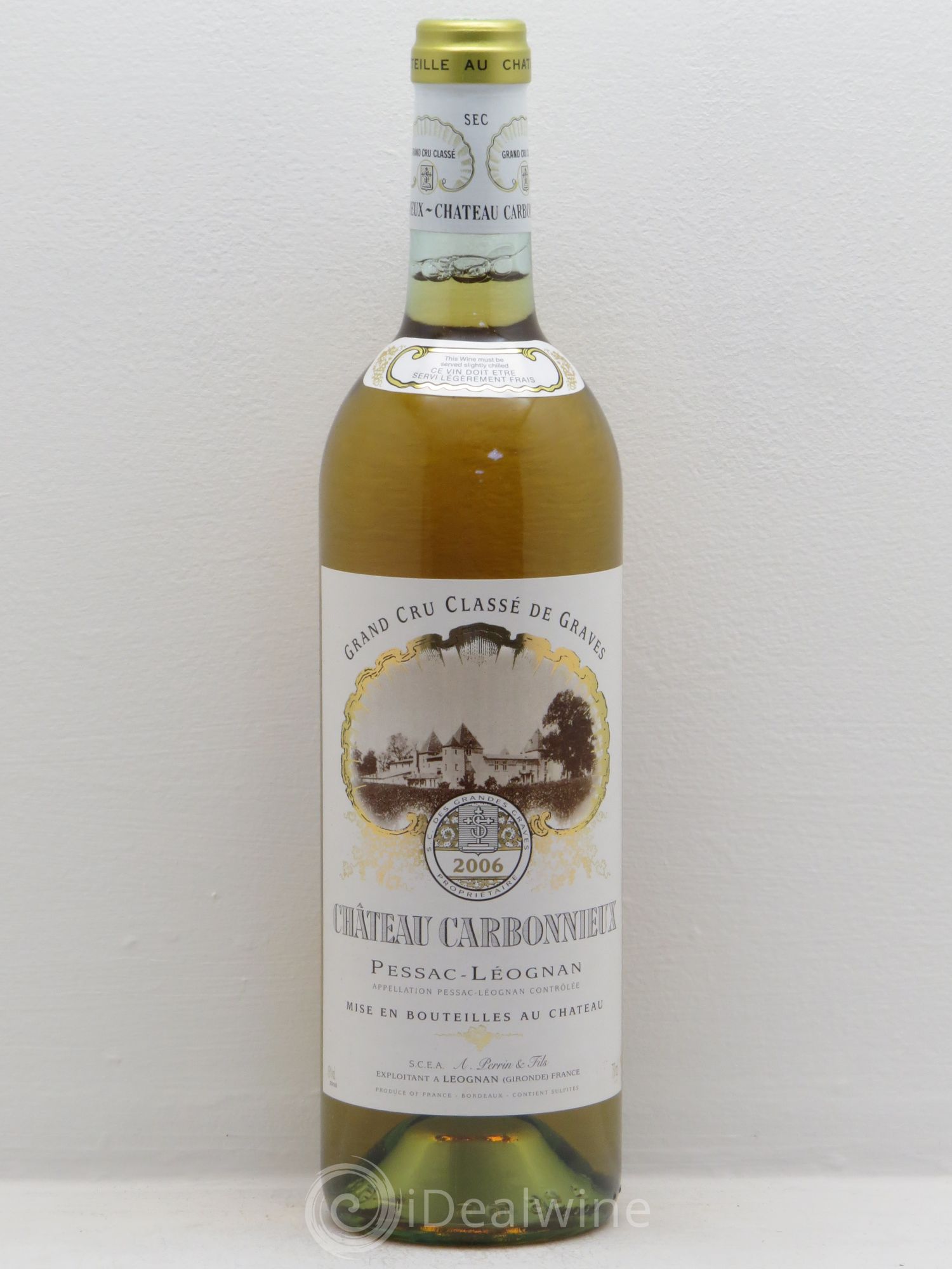 Château Carbonnieux Cru Classé de Graves 2006 - Lot de 6 bouteilles - 0