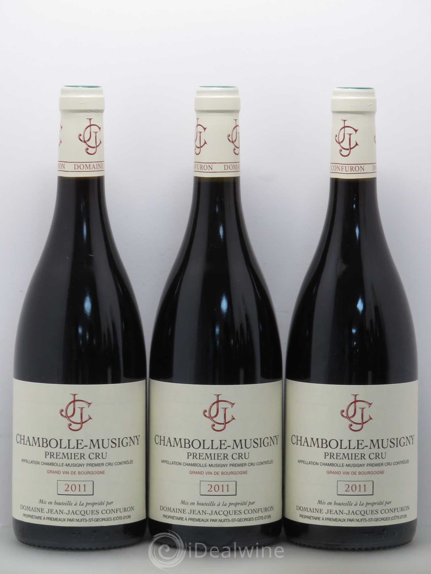 Chambolle-Musigny 1er Cru Jean Jacques Confuron 2011 - Lot de 6 bouteilles - 1