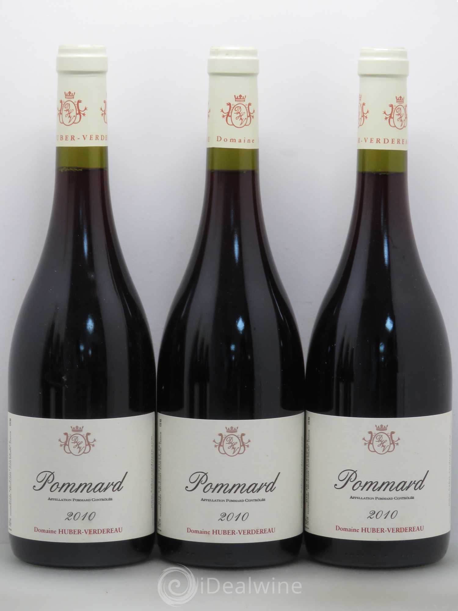 Pommard Huber Verdereau 2010 - Posten von 6 Flaschen - 2