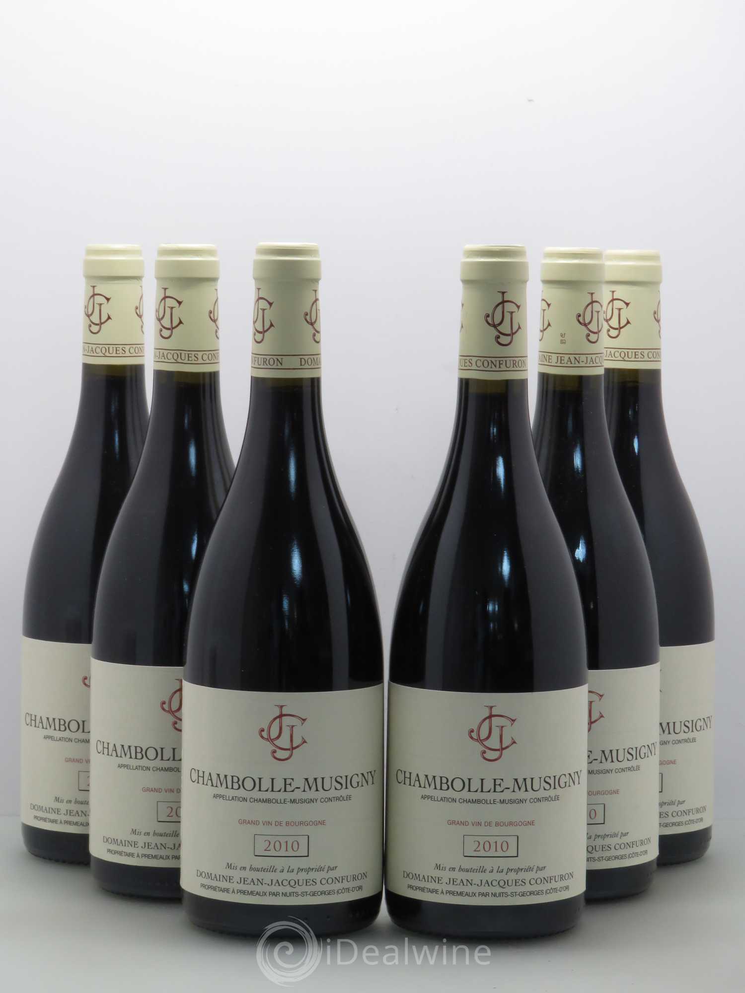 Chambolle-Musigny Jean Jacques Confuron 2010 - Posten von 6 Flaschen - 0