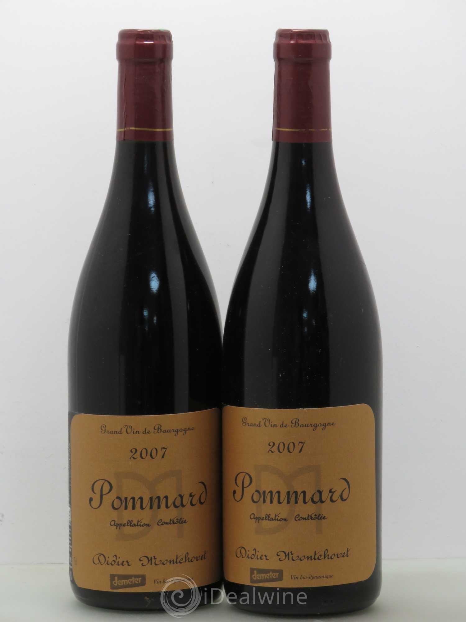 Pommard Didier Montchovet 2007 - Posten von 5 Flaschen - 2