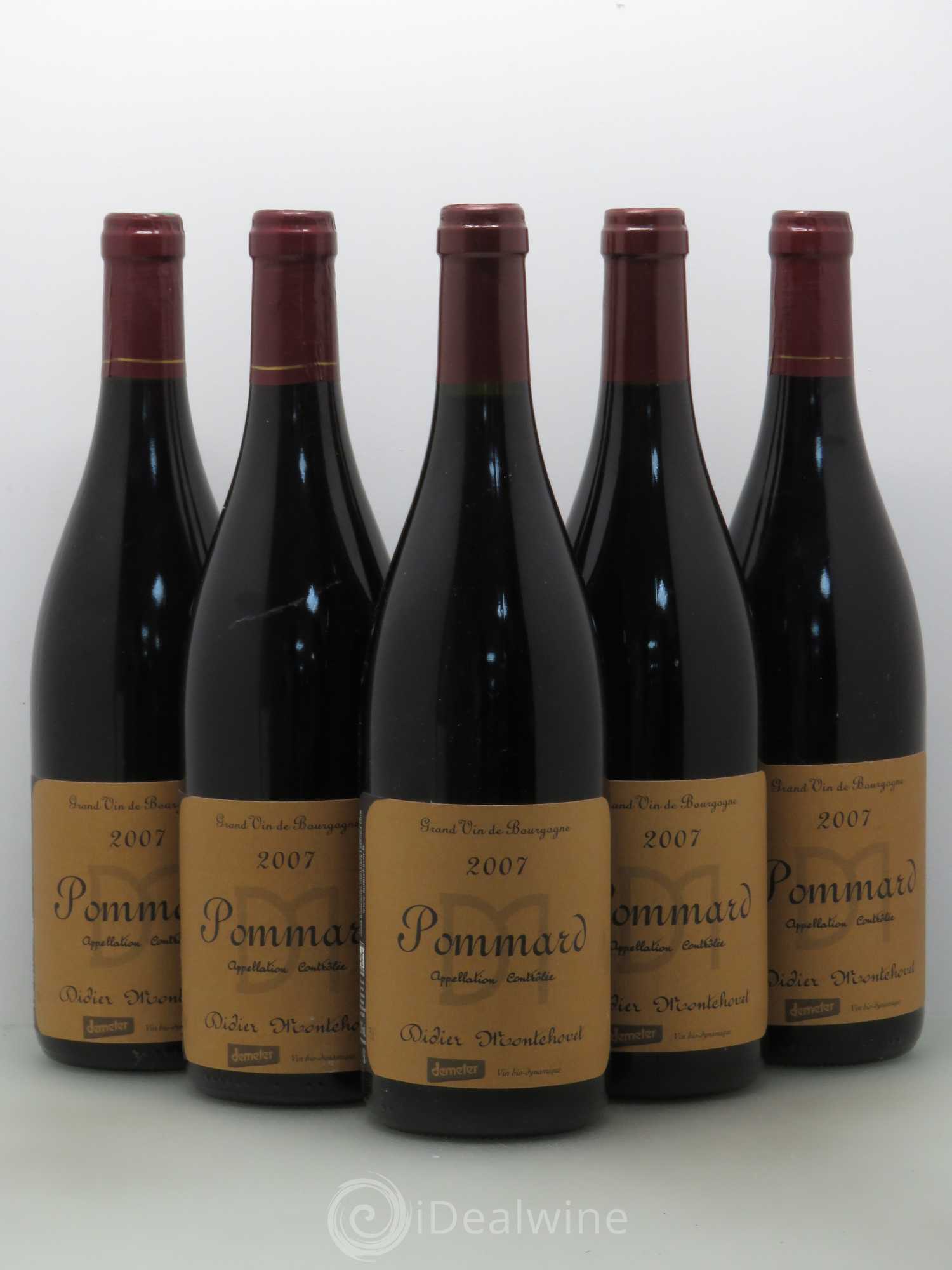 Pommard Didier Montchovet 2007 - Posten von 5 Flaschen - 0
