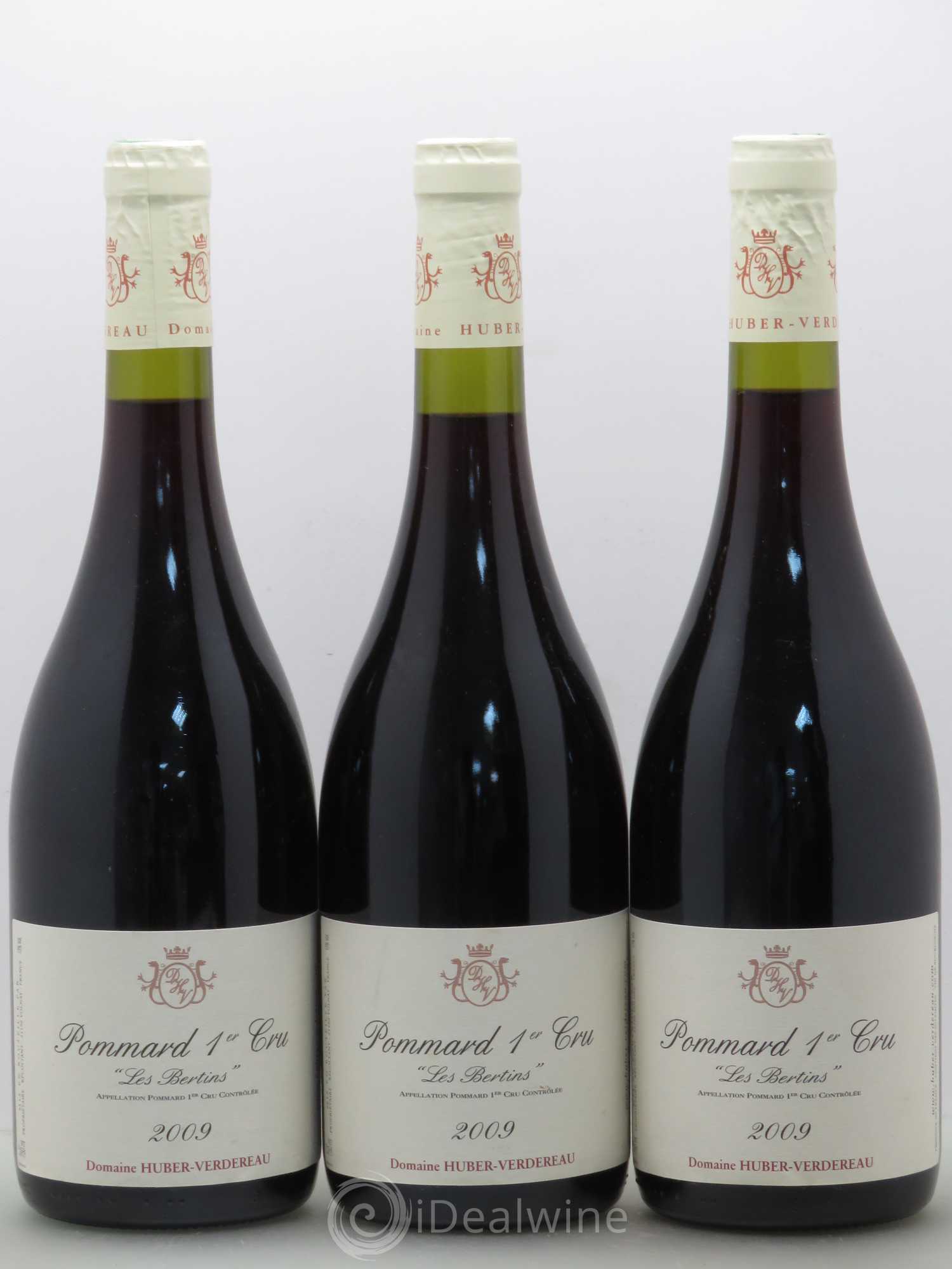 Pommard 1er Cru Les Bertins Huber Verdereau 2009 - Posten von 3 Flaschen - 0