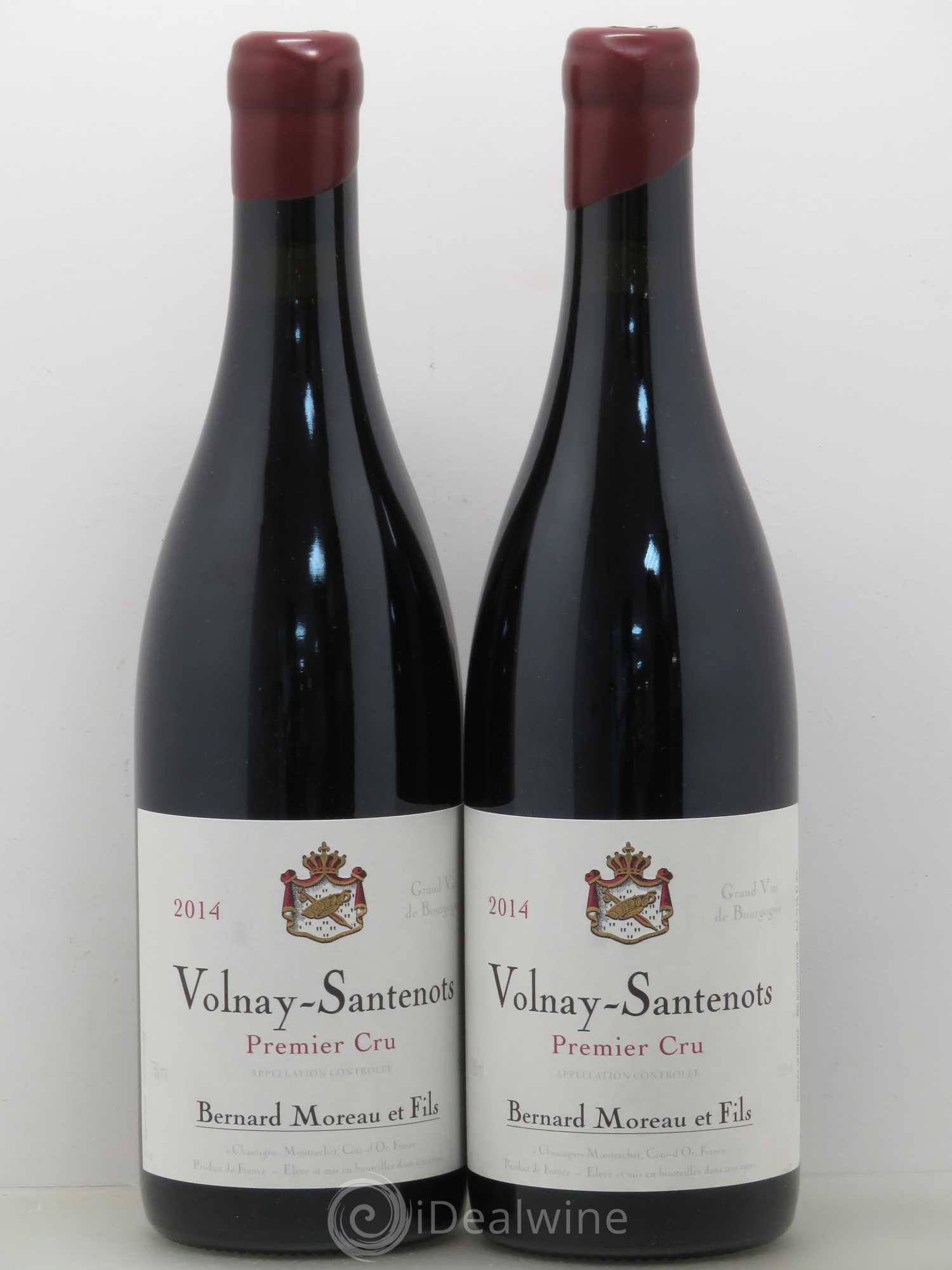 Volnay 1er Cru Bernard Moreau Et Fils Santenots 2014 - Posten von 2 Flaschen - 0