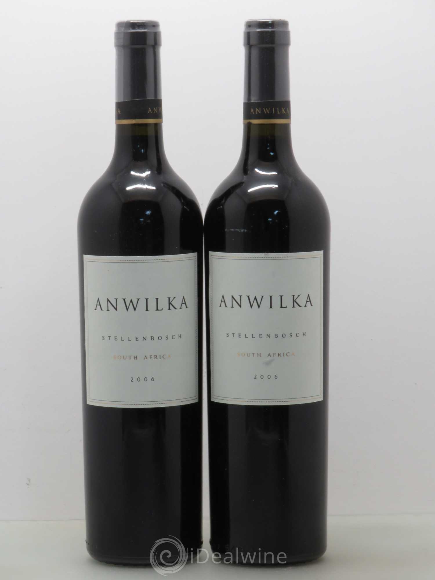 Vins Etrangers Anwilka - Stellenbosch 2006 - Lot of 5 bottles - 2