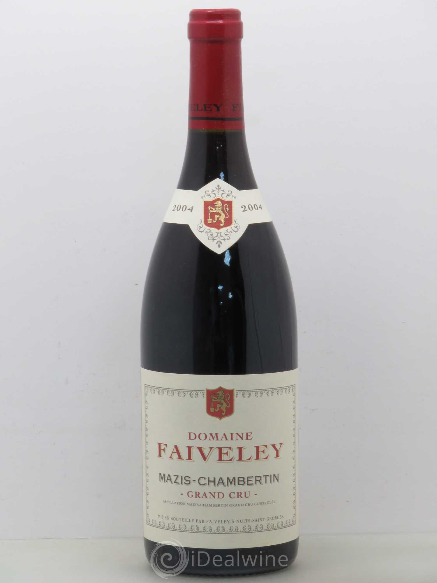 Mazis-Chambertin Grand Cru Faiveley 2004 - Lot de 1 bouteille - 0