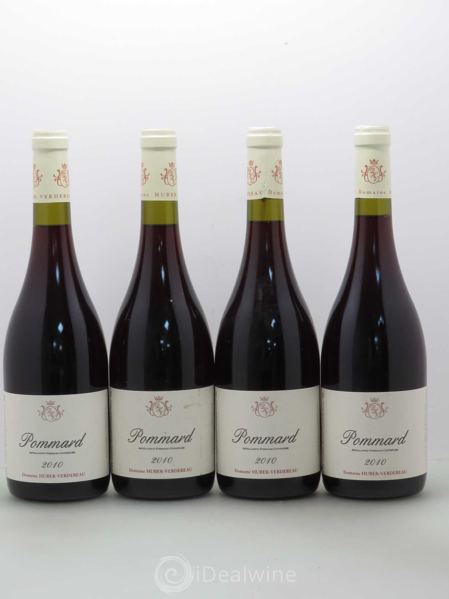 Pommard Huber Verdereau 2010 - Posten von 4 Flaschen - 0