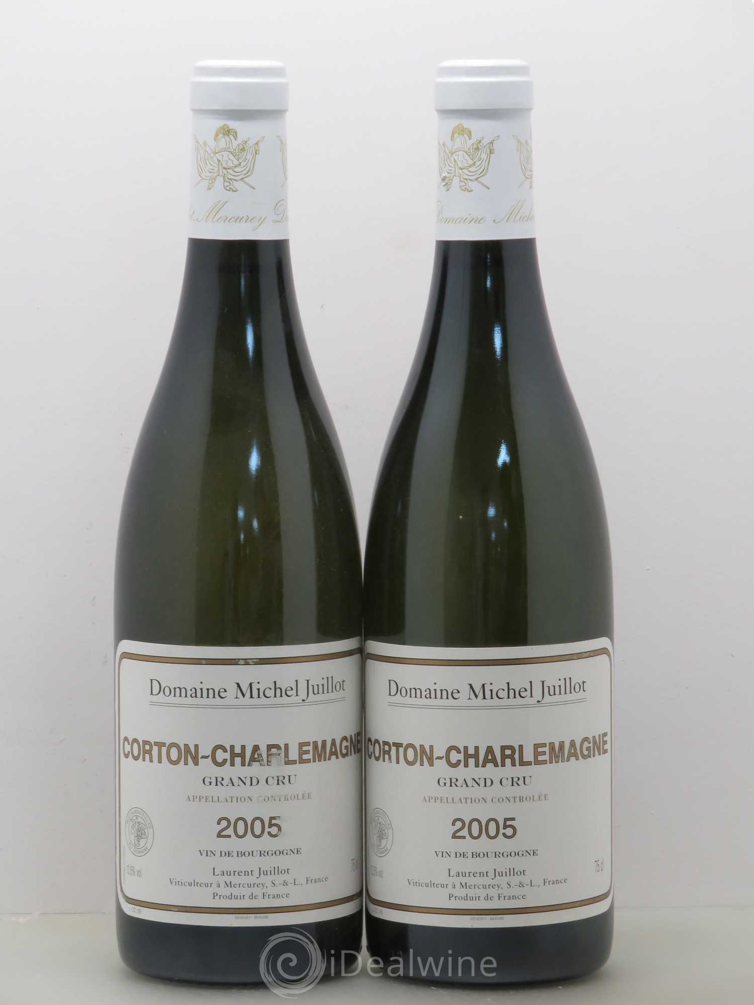 Corton-Charlemagne Grand Cru Laurent Juillot 2005 - Posten von 2 Flaschen - 0