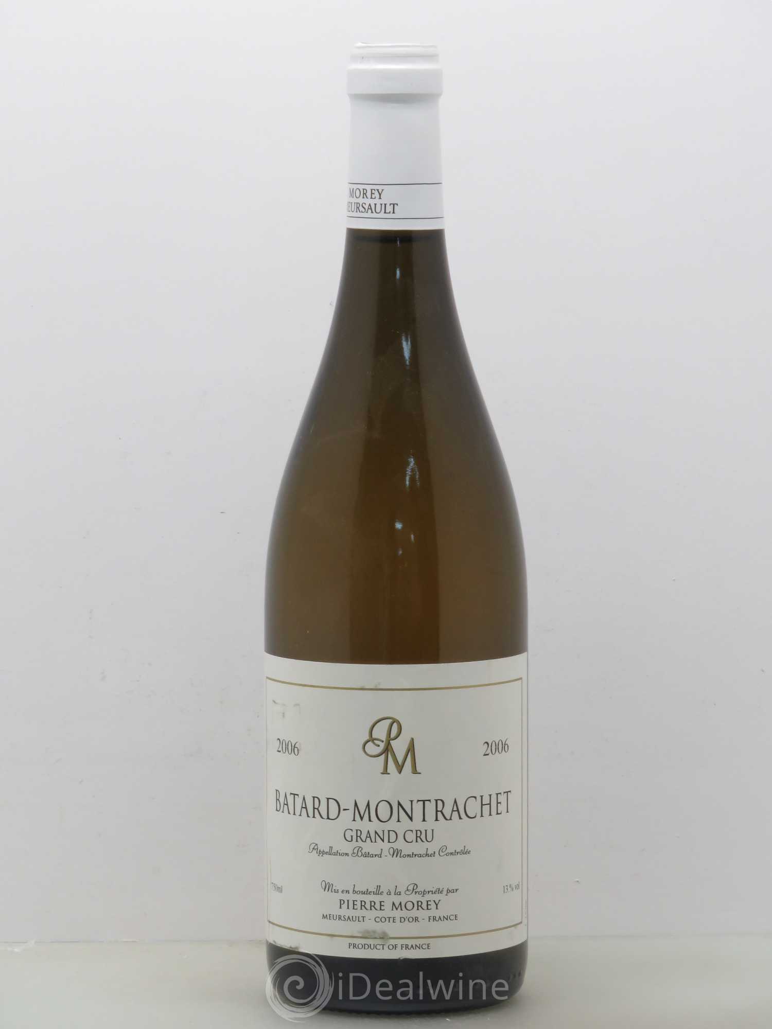 Bâtard-Montrachet Grand Cru Pierre Morey (Domaine) 2006 - Lot de 1 bouteille - 0