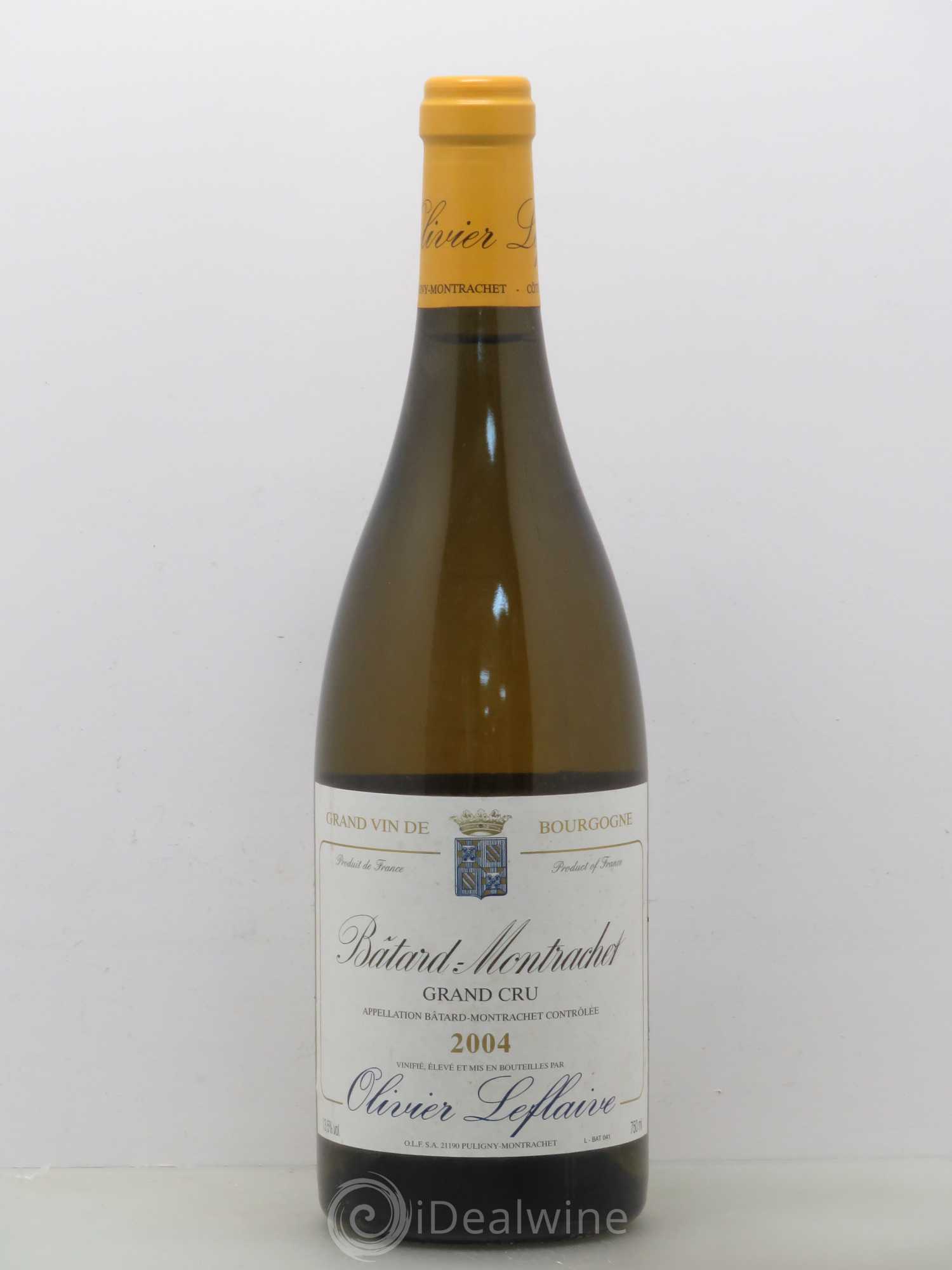 Bâtard-Montrachet Grand Cru Olivier Leflaive 2004 - Posten von 1 Flasche - 0