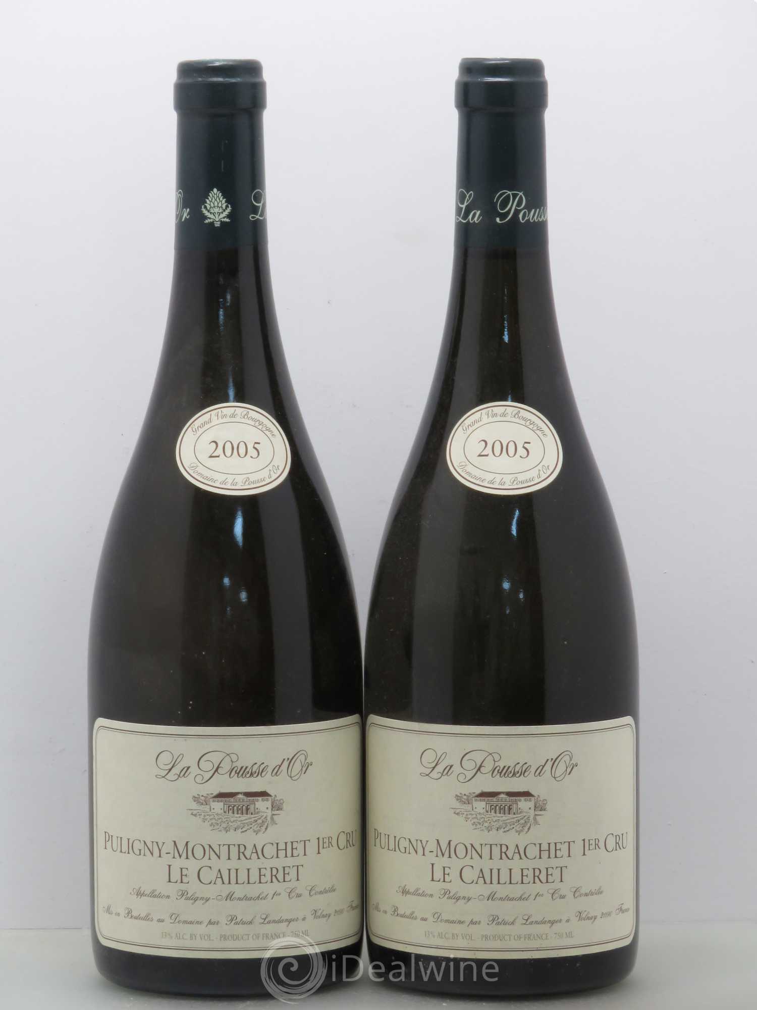 Puligny-Montrachet 1er Cru Le Cailleret La Pousse d'Or (Domaine de) 2005 - Lot de 2 bouteilles - 0