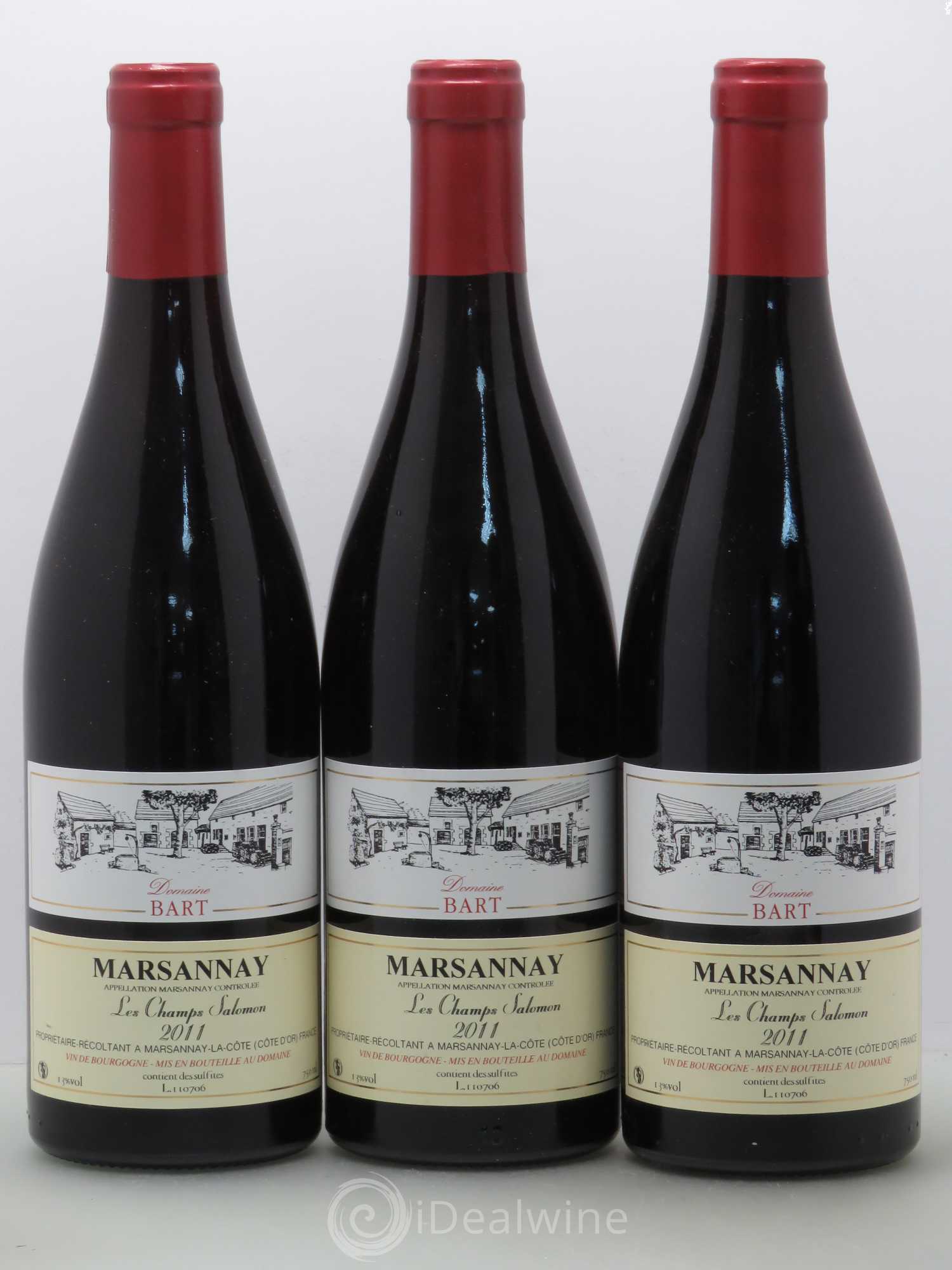 Marsannay Au Champ Salomon Bart (Domaine) 2011 - Lotto di 6 bottiglie - 2