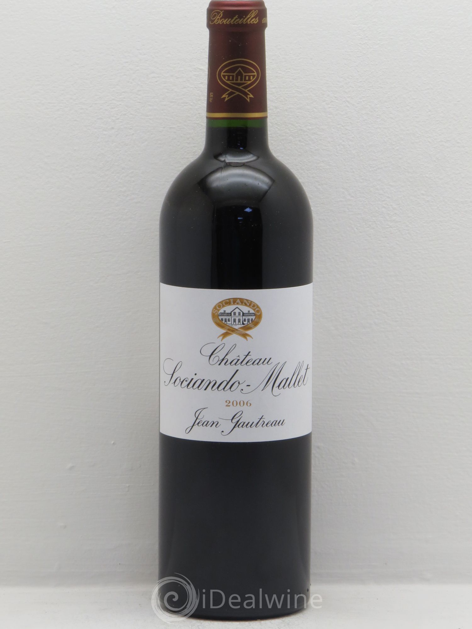 Château Sociando Mallet 2006 - Lot de 6 bouteilles - 0