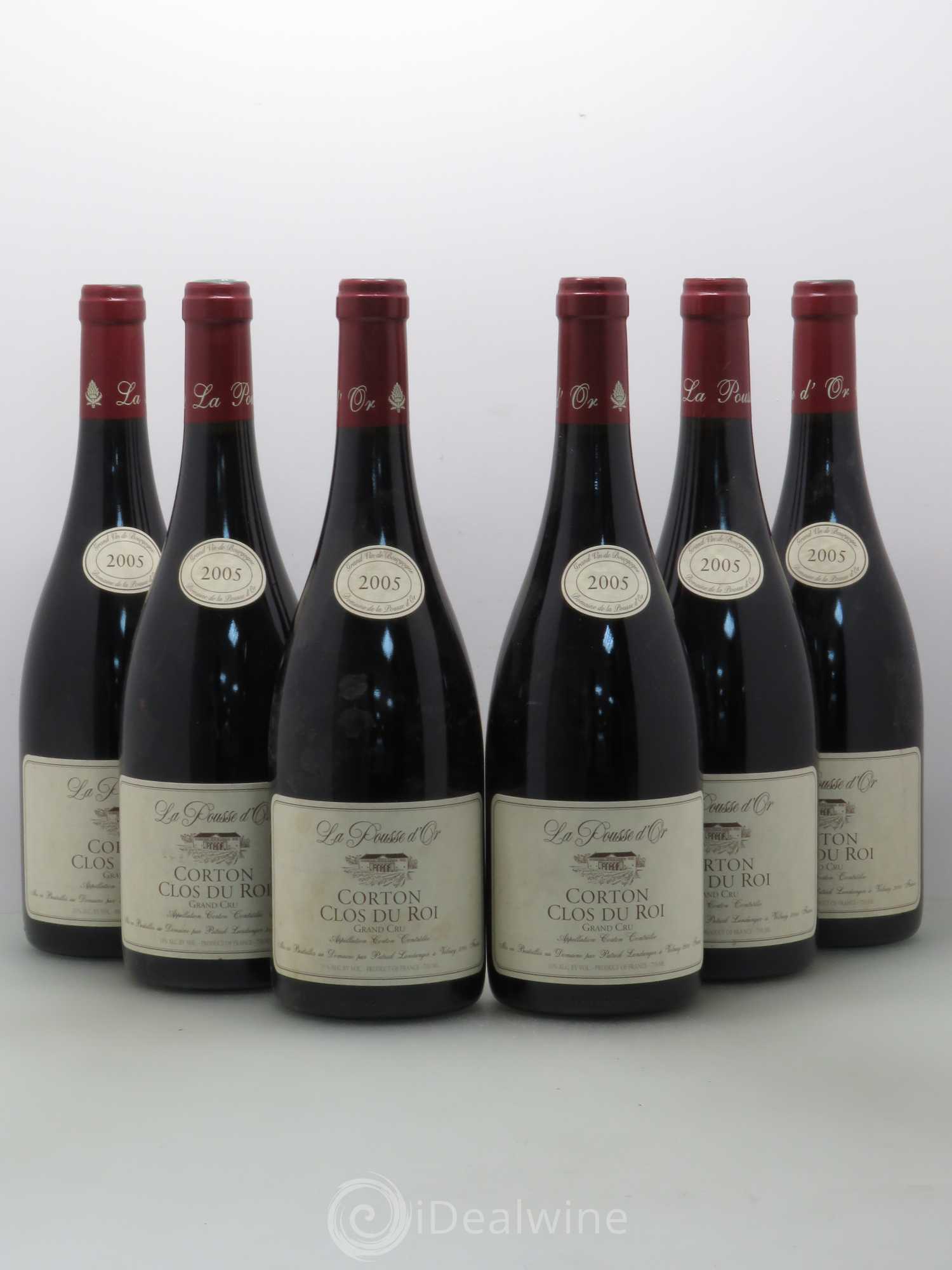 Corton Grand Cru Clos du Roi La Pousse d'Or (Domaine de) 2005 - Lot de 6 bouteilles - 0