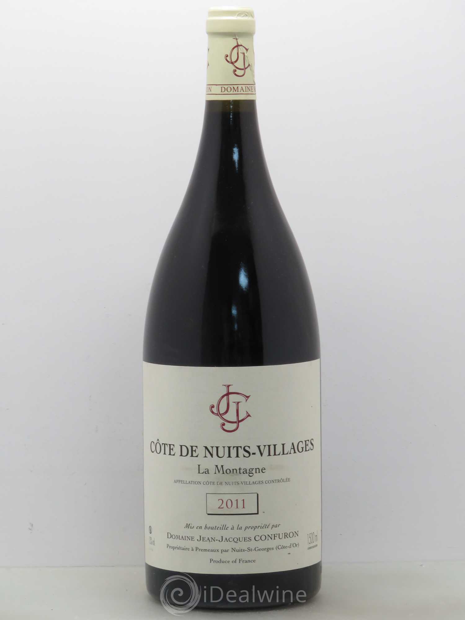 Côte de Nuits-Villages La Montagne Jean-Jacques Confuron 2011 - Posten von 1 Magnum - 0