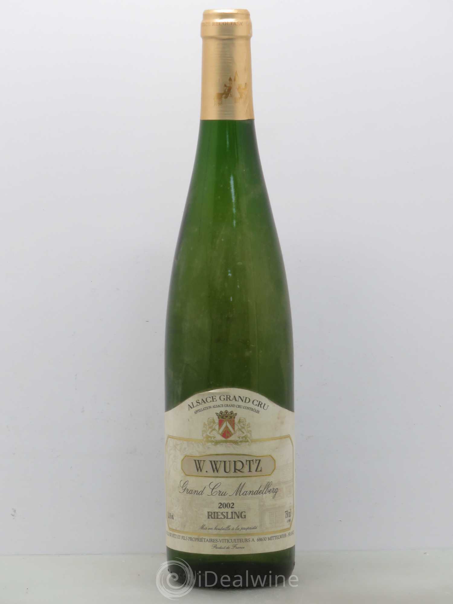 Riesling Willy Wurtz Mandelberg 2002 - Posten von 1 Flasche - 0