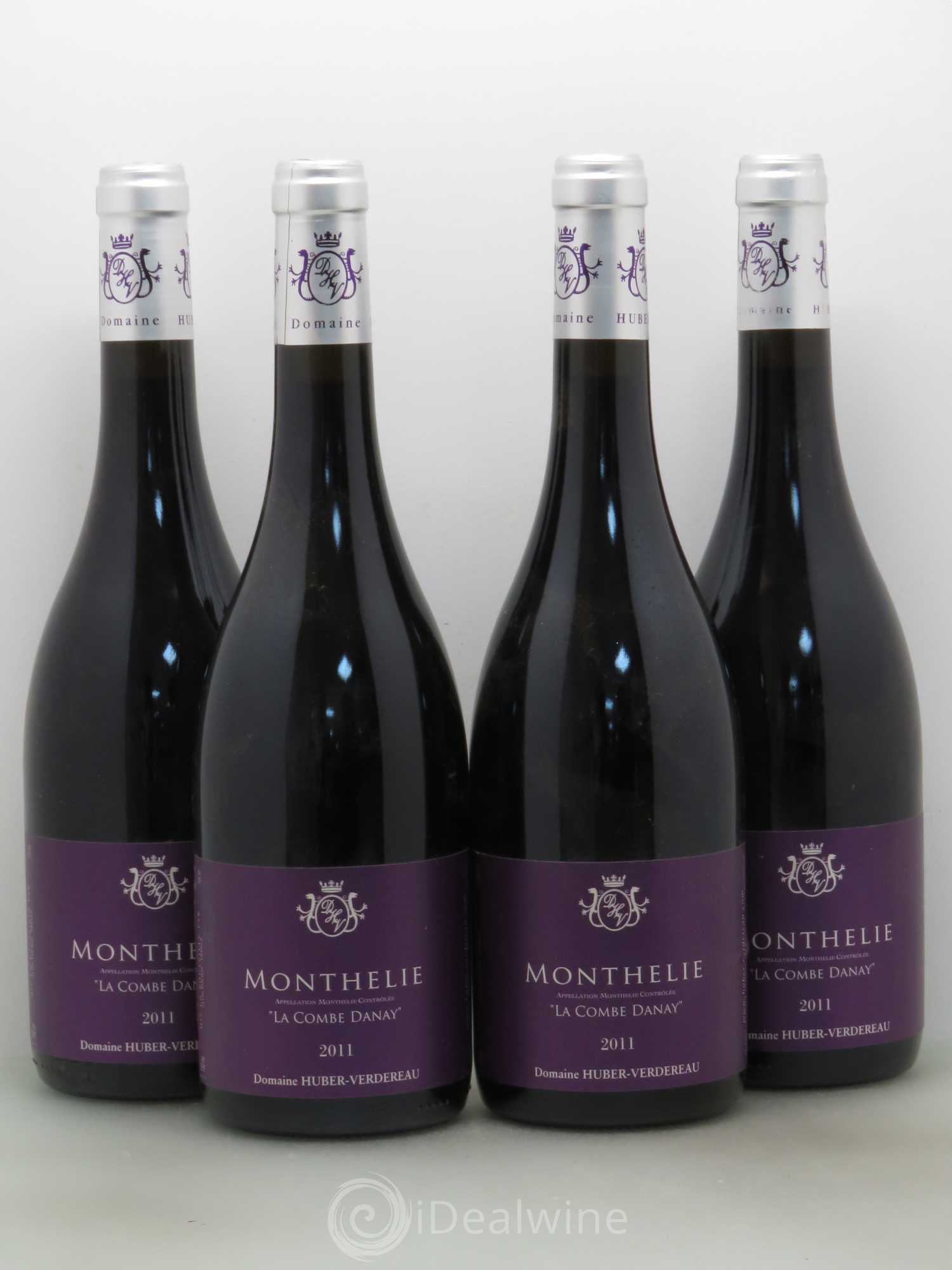 Monthélie La Combe Danay Huber Verdereau 2011 - Posten von 4 Flaschen - 0