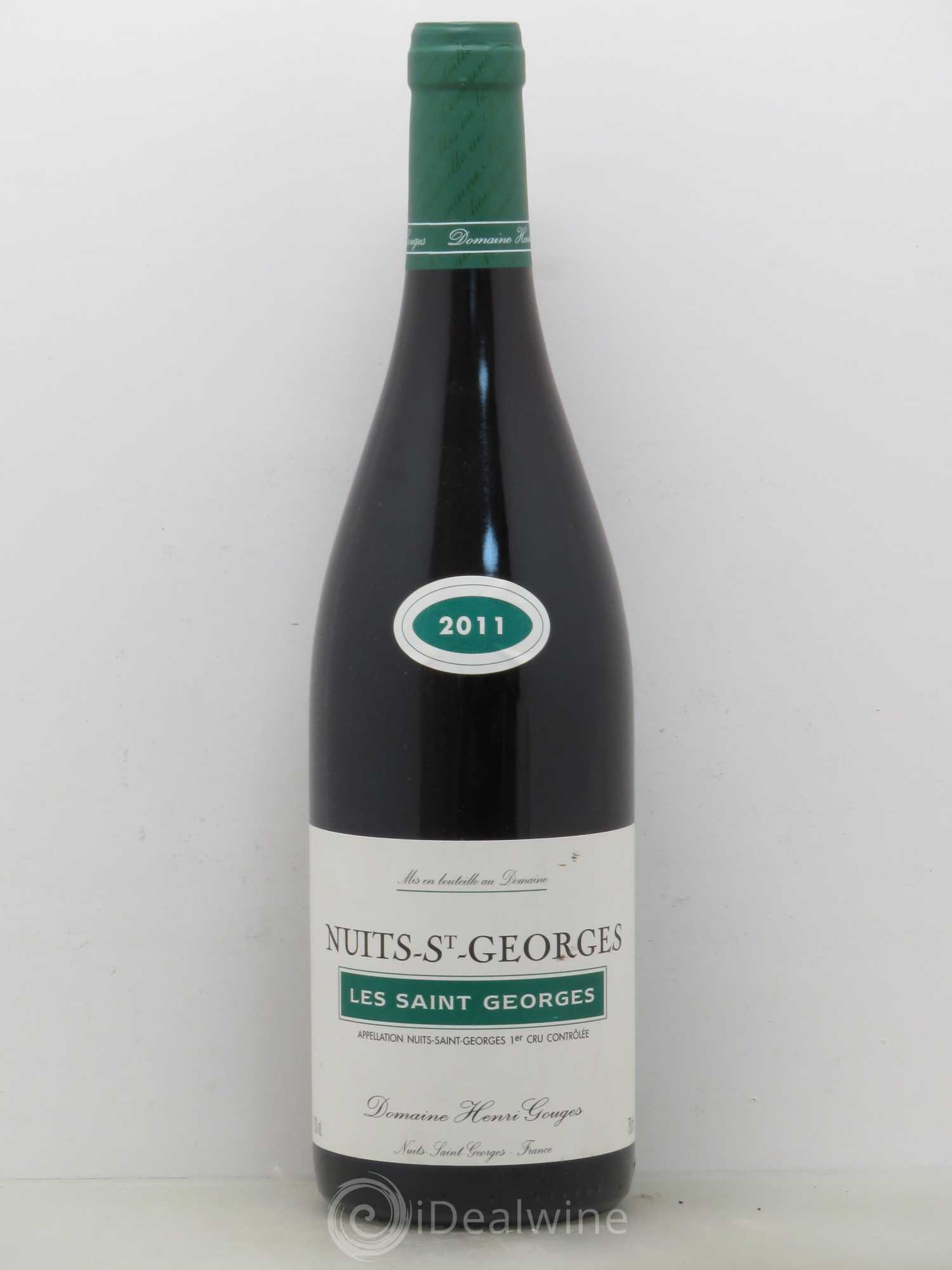 Nuits-Saint-Georges 1er Cru Les Saints Georges Henri Gouges 2011 - Lot of 1 bottle - 0