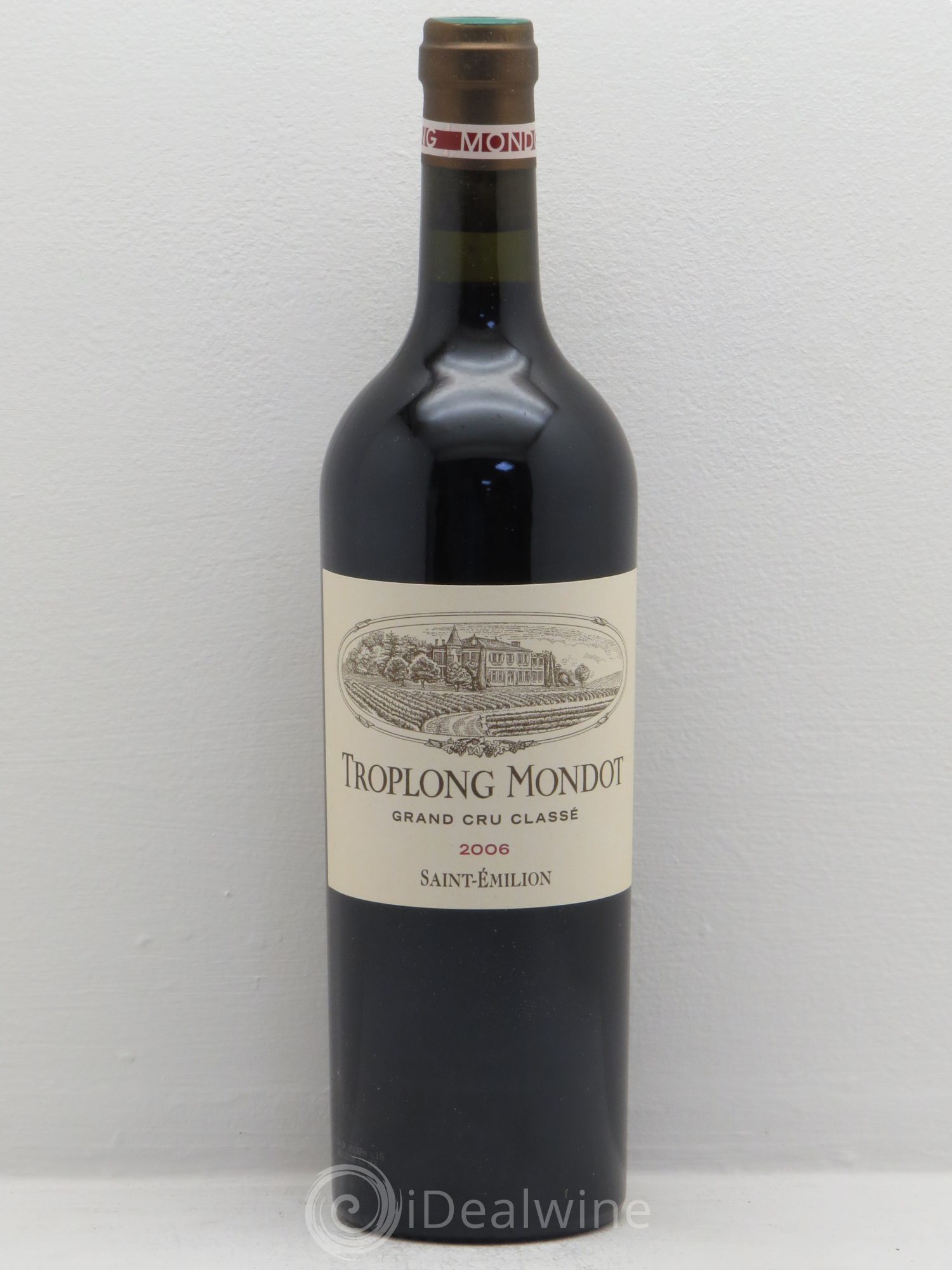Château Troplong Mondot 1er Grand Cru Classé B 2006 - Lot de 6 bouteilles - 0