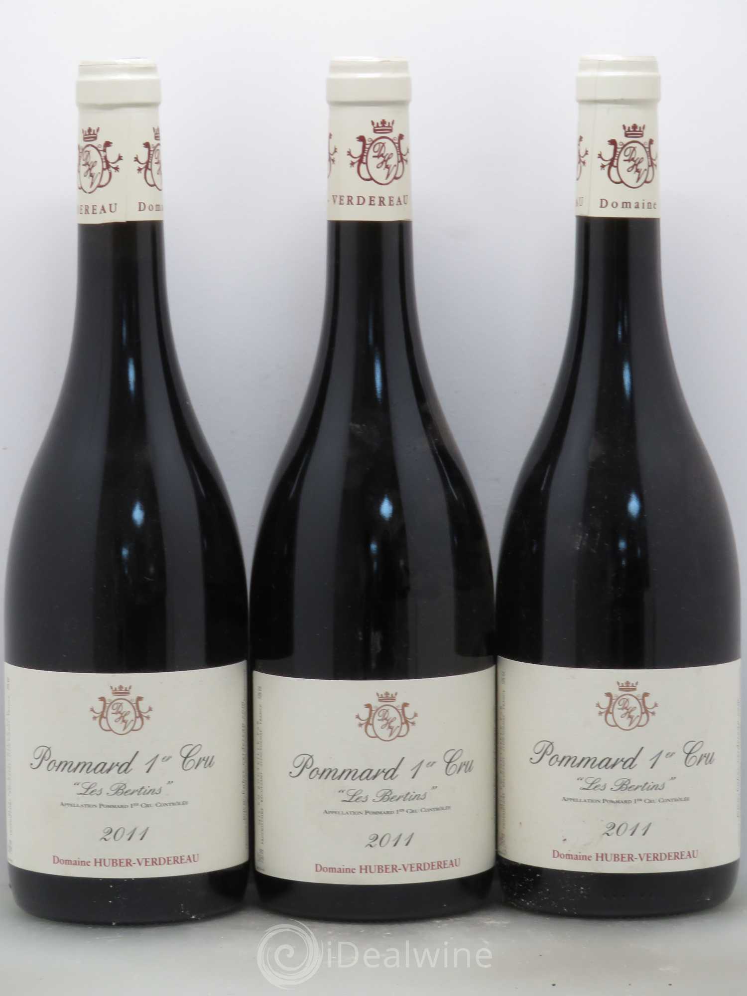 Pommard 1er Cru Les Bertins Huber Verdereau 2011 - Posten von 6 Flaschen - 2