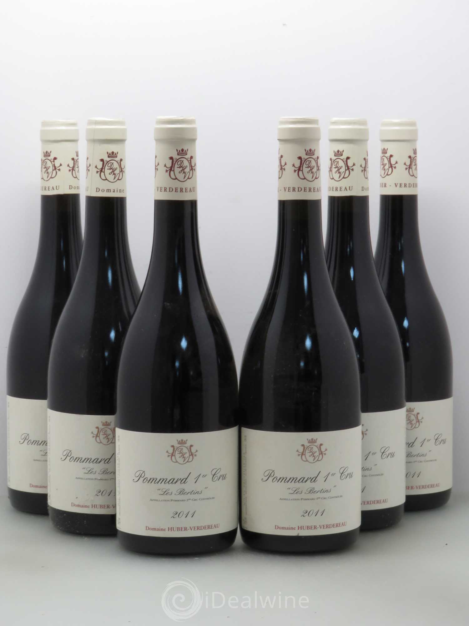 Pommard 1er Cru Les Bertins Huber Verdereau 2011 - Posten von 6 Flaschen - 0