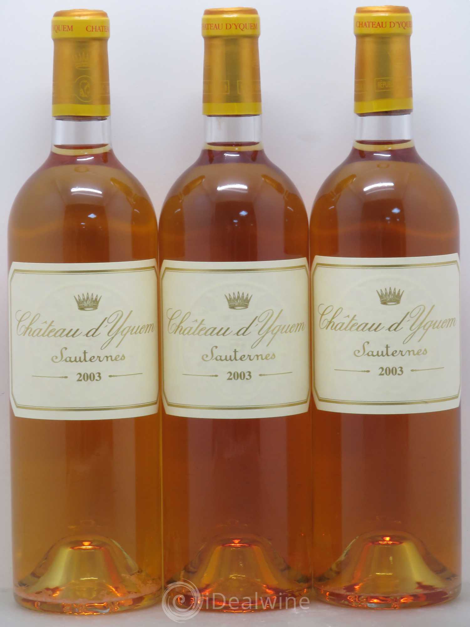 Château d' Yquem 1er Cru Classé Supérieur 2003 - Lotto di 12 bottiglie - 3