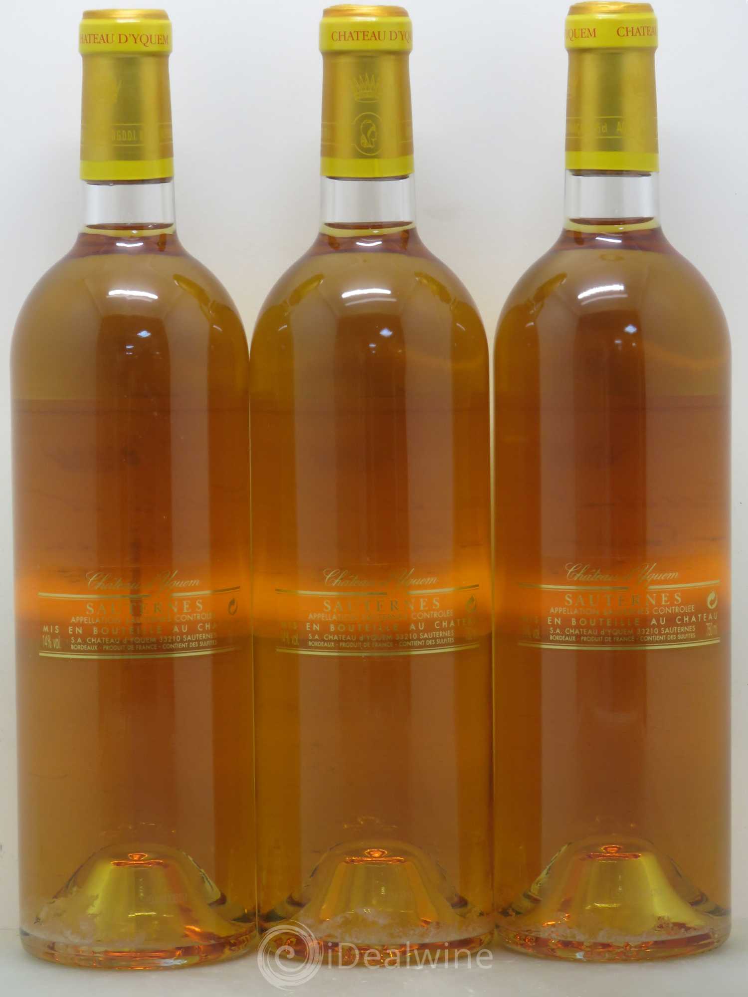 Château d' Yquem 1er Cru Classé Supérieur 2003 - Lotto di 12 bottiglie - 5
