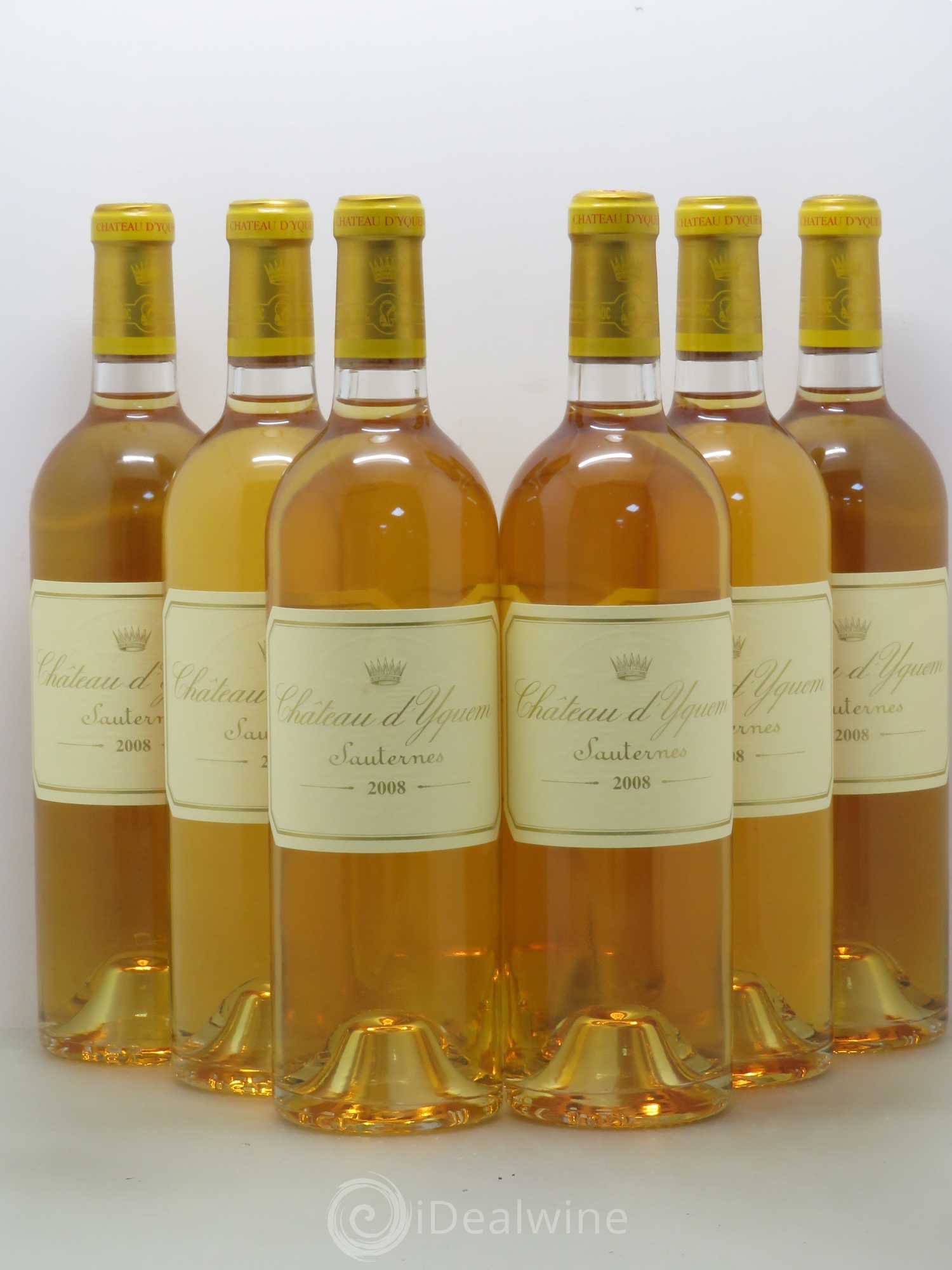 Château d' Yquem 1er Cru Classé Supérieur 2008 - Lotto di 6 bottiglie - 0