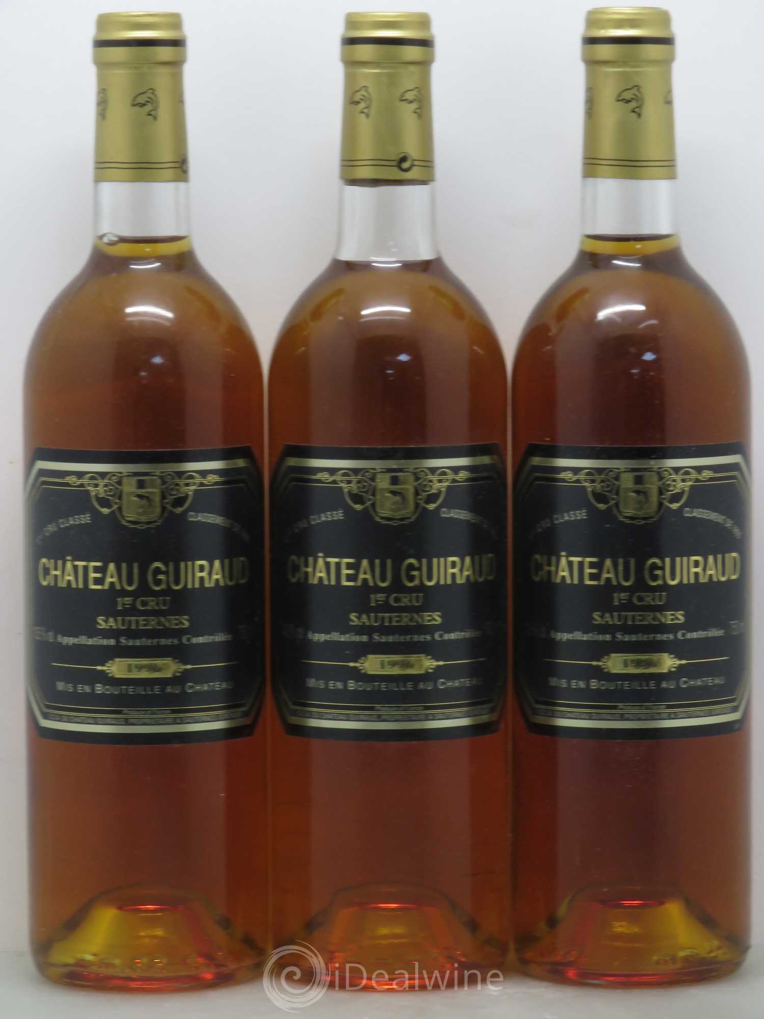 Château Guiraud 1er Grand Cru Classé 1996 - Lot de 12 bouteilles - 2