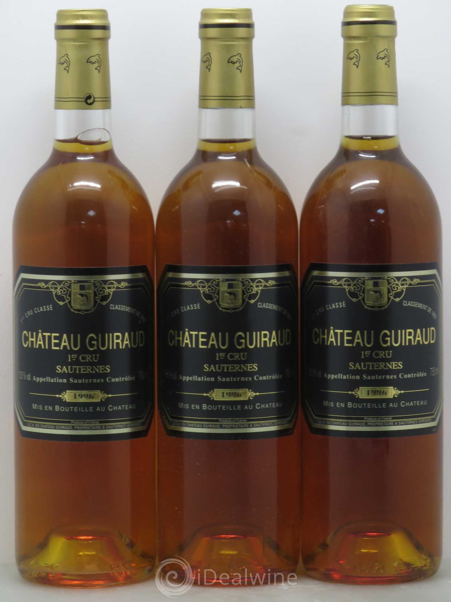 Château Guiraud 1er Grand Cru Classé 1996 - Lot de 12 bouteilles - 3