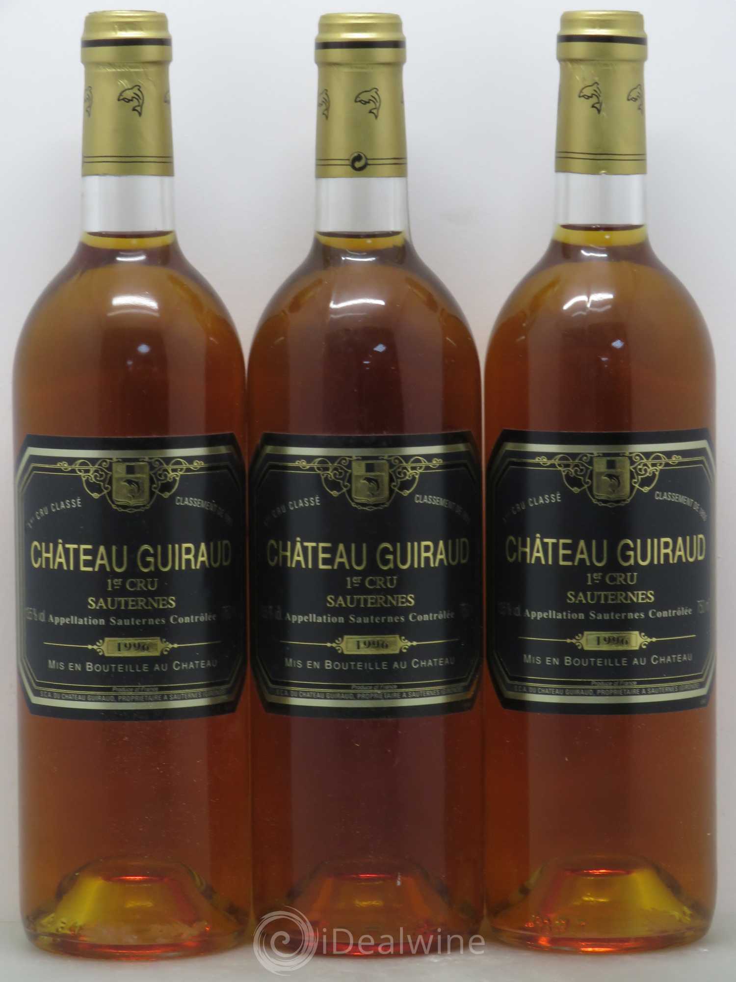 Château Guiraud 1er Grand Cru Classé 1996 - Lot de 12 bouteilles - 4