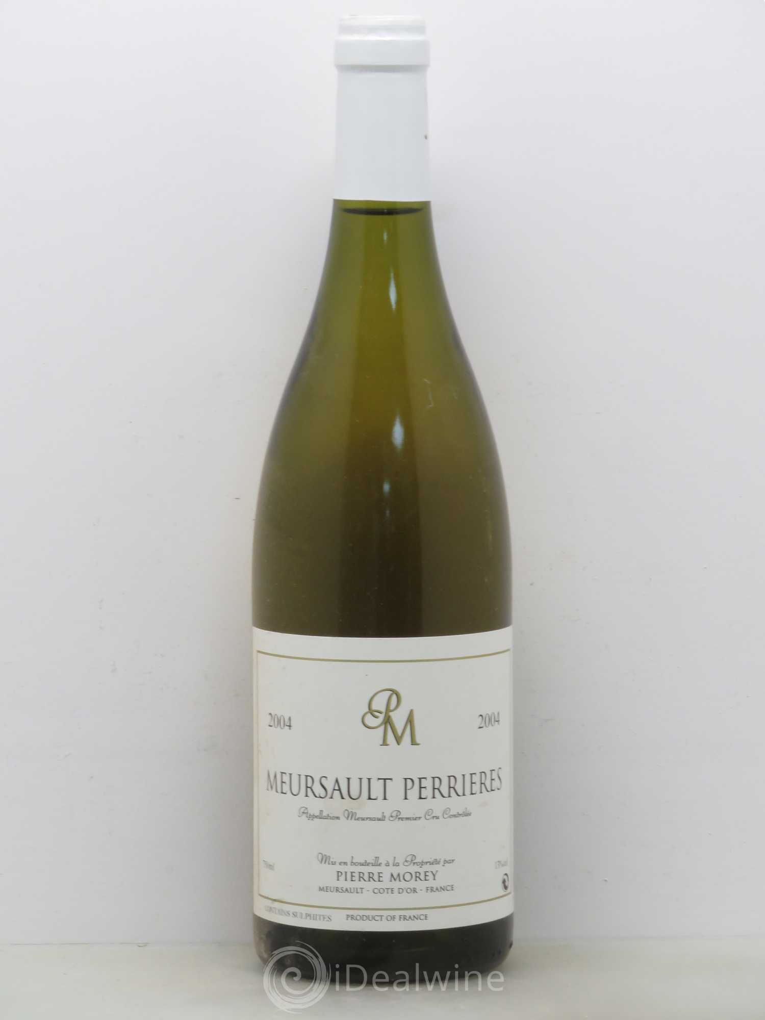 Meursault 1er Cru Perrières Pierre Morey (Domaine) 2004 - Lot de 1 bouteille - 0