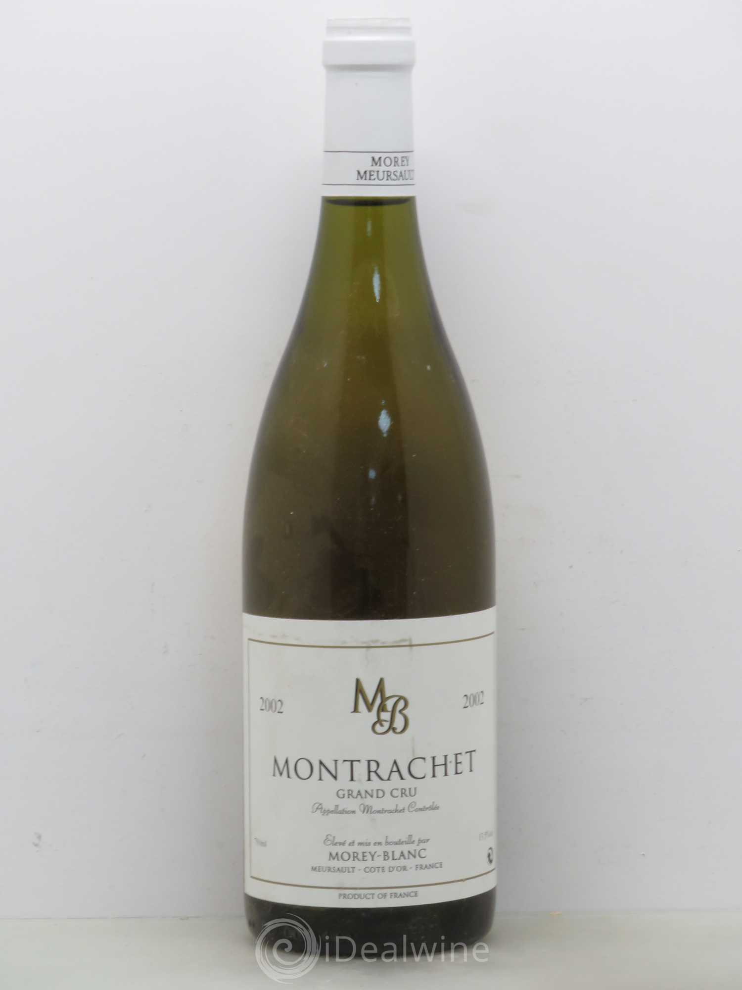Montrachet Grand Cru Morey-Blanc 2002 - Lot de 1 bouteille - 0