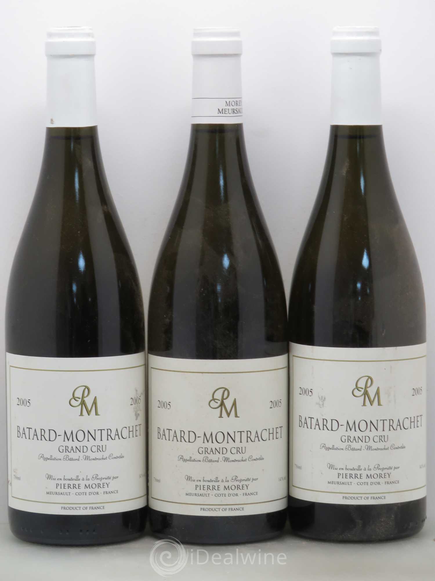 Bâtard-Montrachet Grand Cru Pierre Morey (Domaine) 2005 - Lot de 3 bouteilles - 0