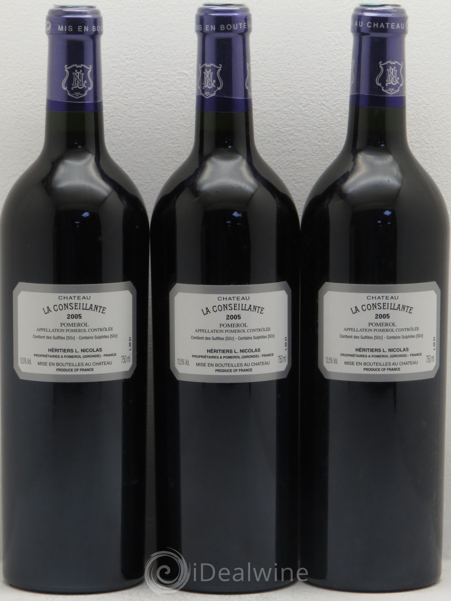 Château la Conseillante 2005 - Lot de 12 bouteilles - 2