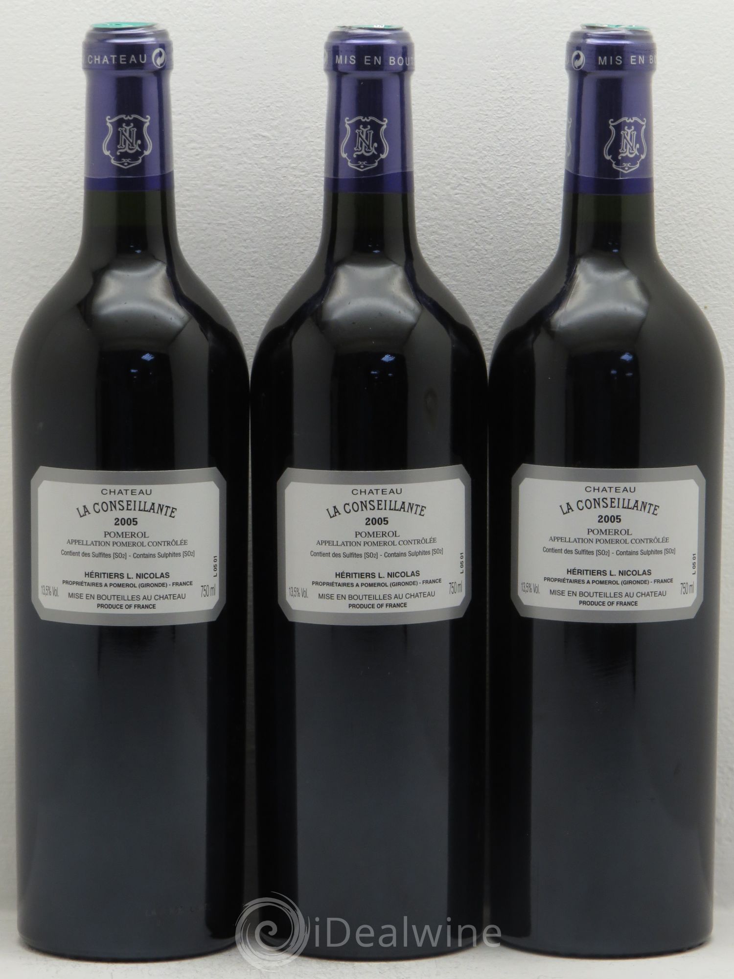 Château la Conseillante 2005 - Lot de 12 bouteilles - 4