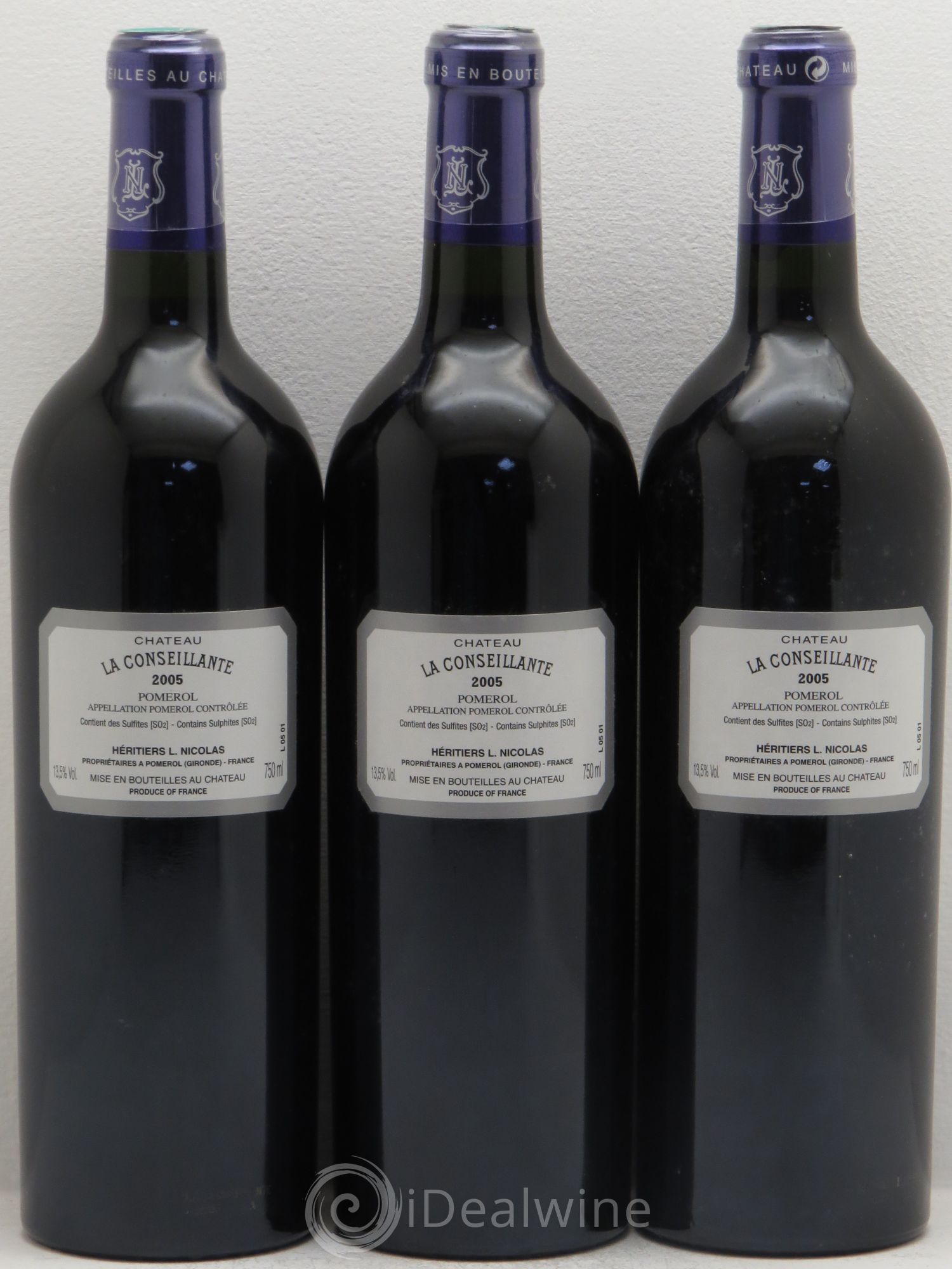 Château la Conseillante 2005 - Lot de 12 bouteilles - 8