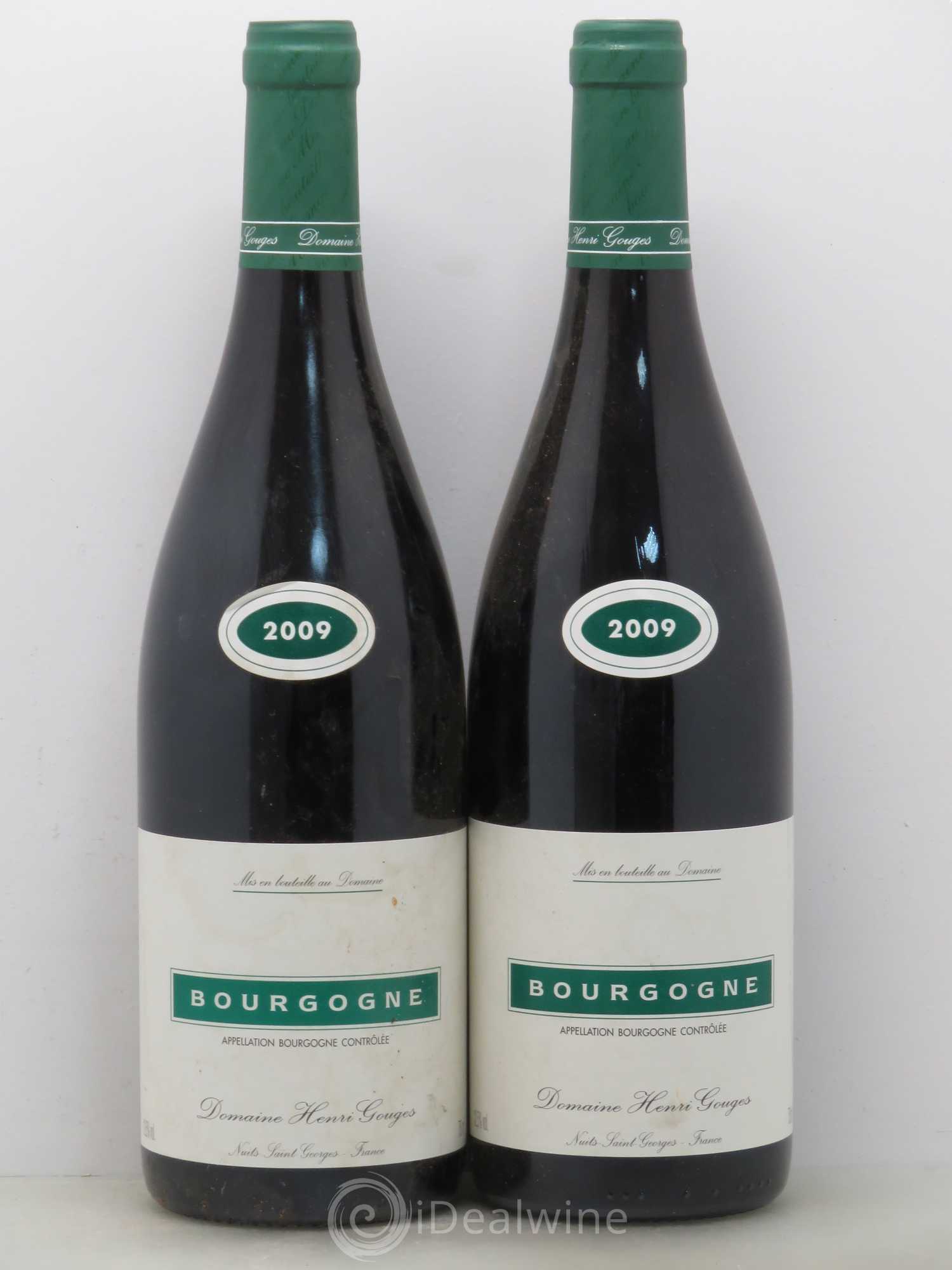 Bourgogne Henri Gouges 2009 - Lotto di 2 bottiglie - 0
