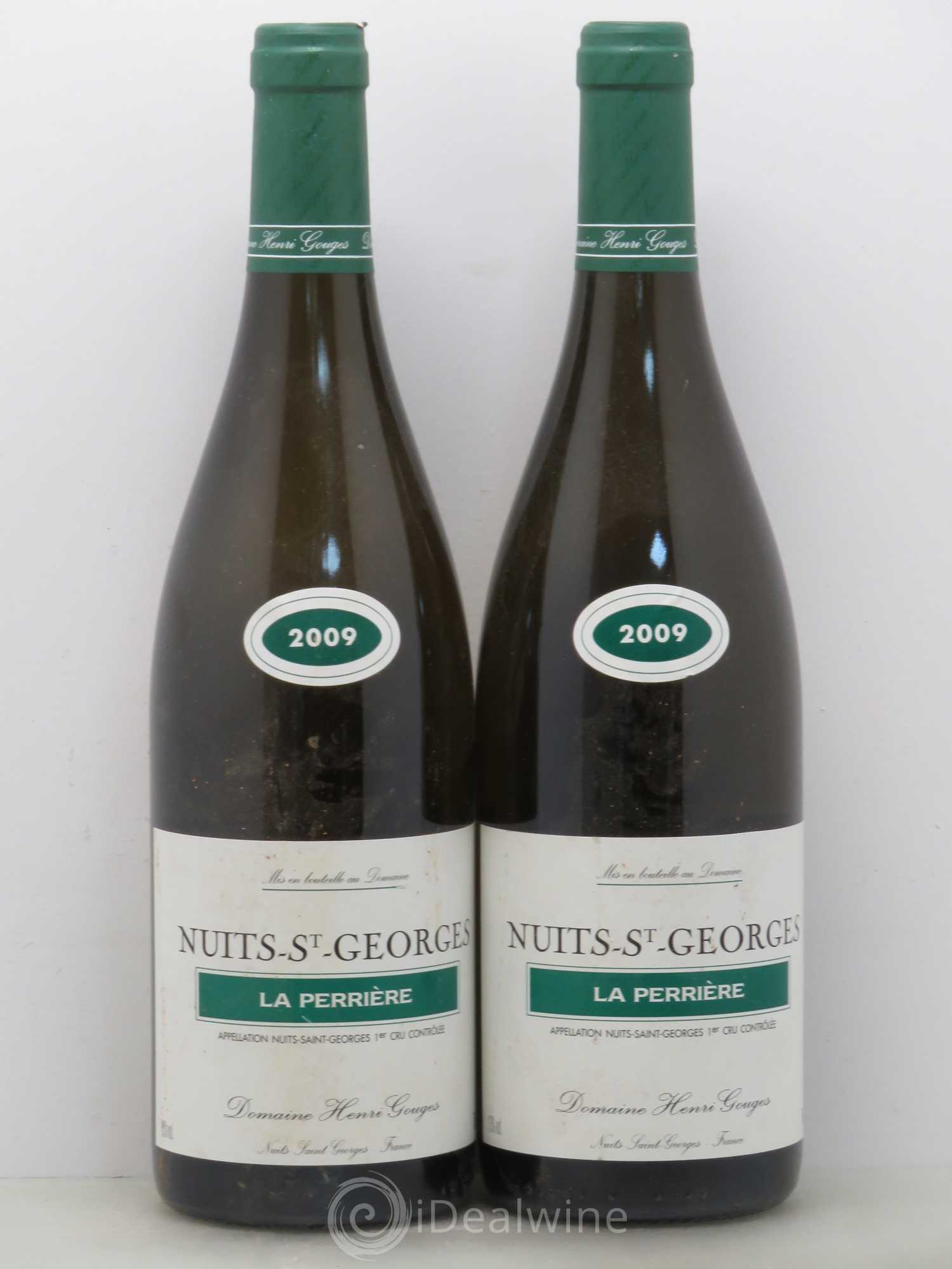 Nuits-Saint-Georges 1er Cru La Perrière Henri Gouges 2009 - Lotto di 2 bottiglie - 0