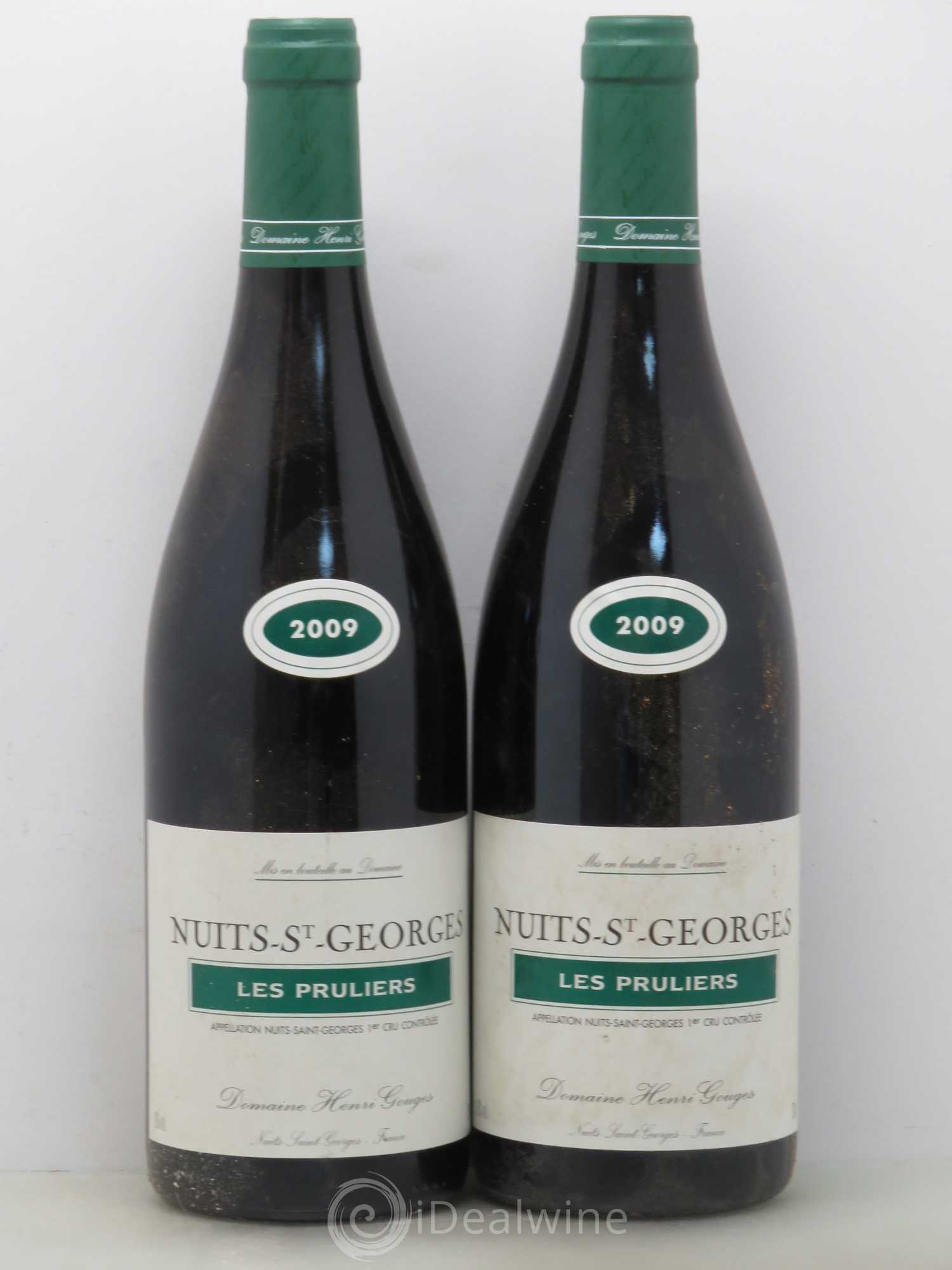 Nuits-Saint-Georges 1er Cru Les Pruliers Henri Gouges 2009 - Lot de 2 bouteilles - 0