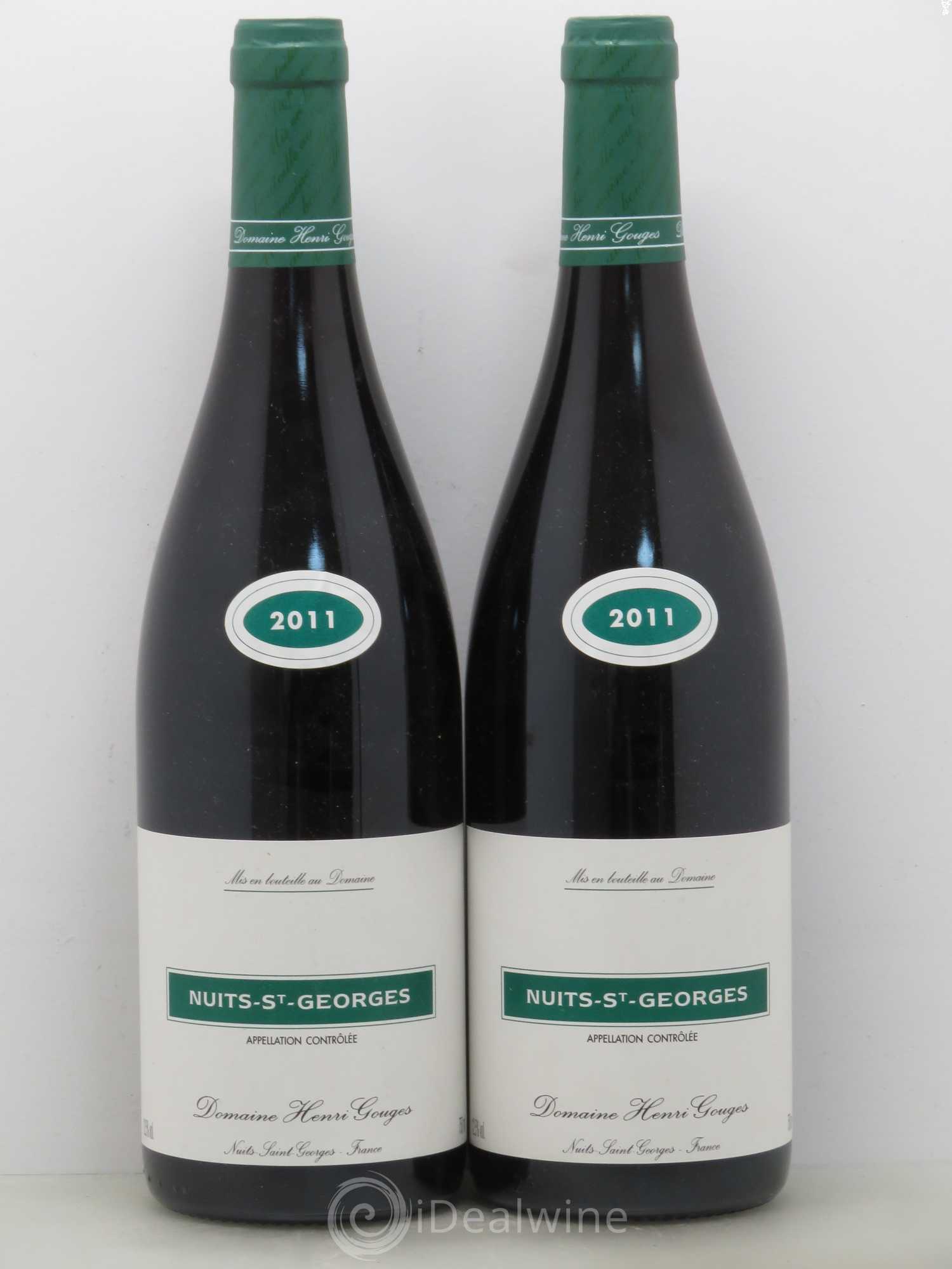 Nuits-Saint-Georges Henri Gouges 2011 - Lot of 2 bottles - 0
