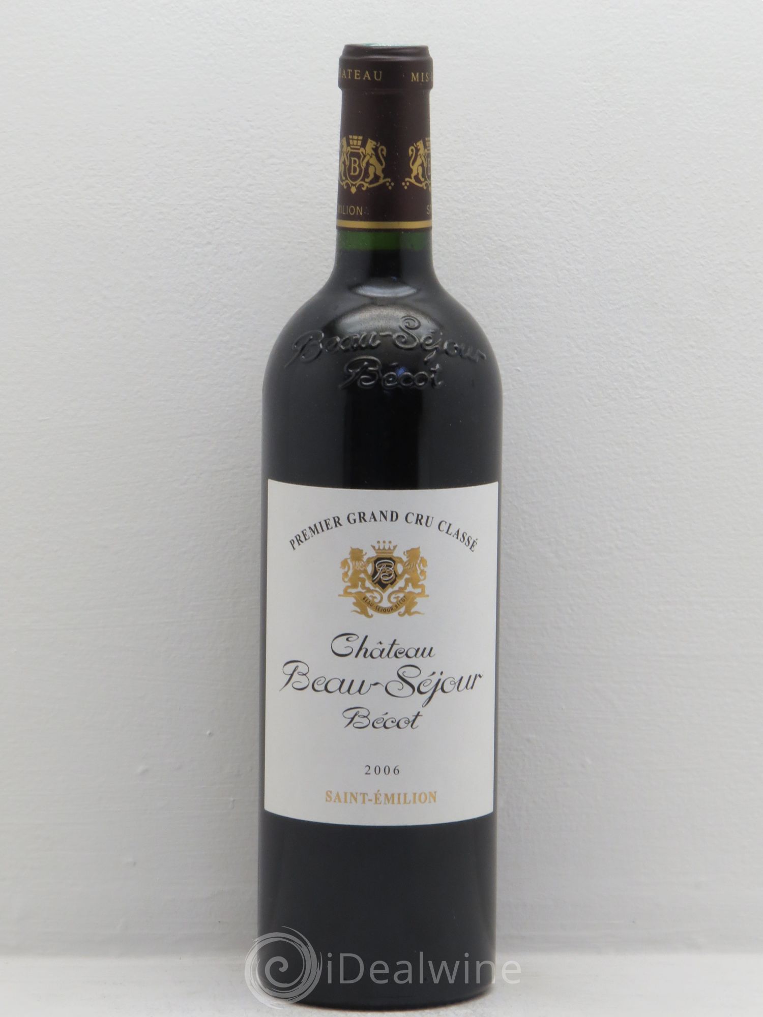 Château Beau-Séjour Bécot 1er Grand Cru Classé B 2006 - Lot de 6 bouteilles - 0