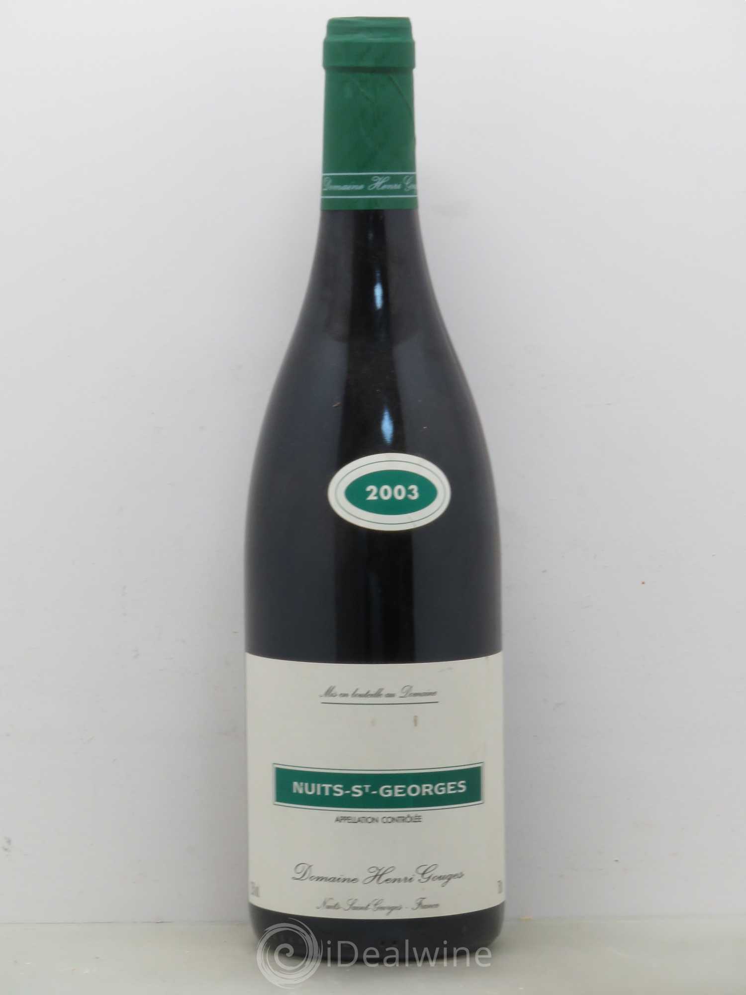 Nuits-Saint-Georges 1er Cru Henri Gouges 2003 - Lot of 1 bottle - 0