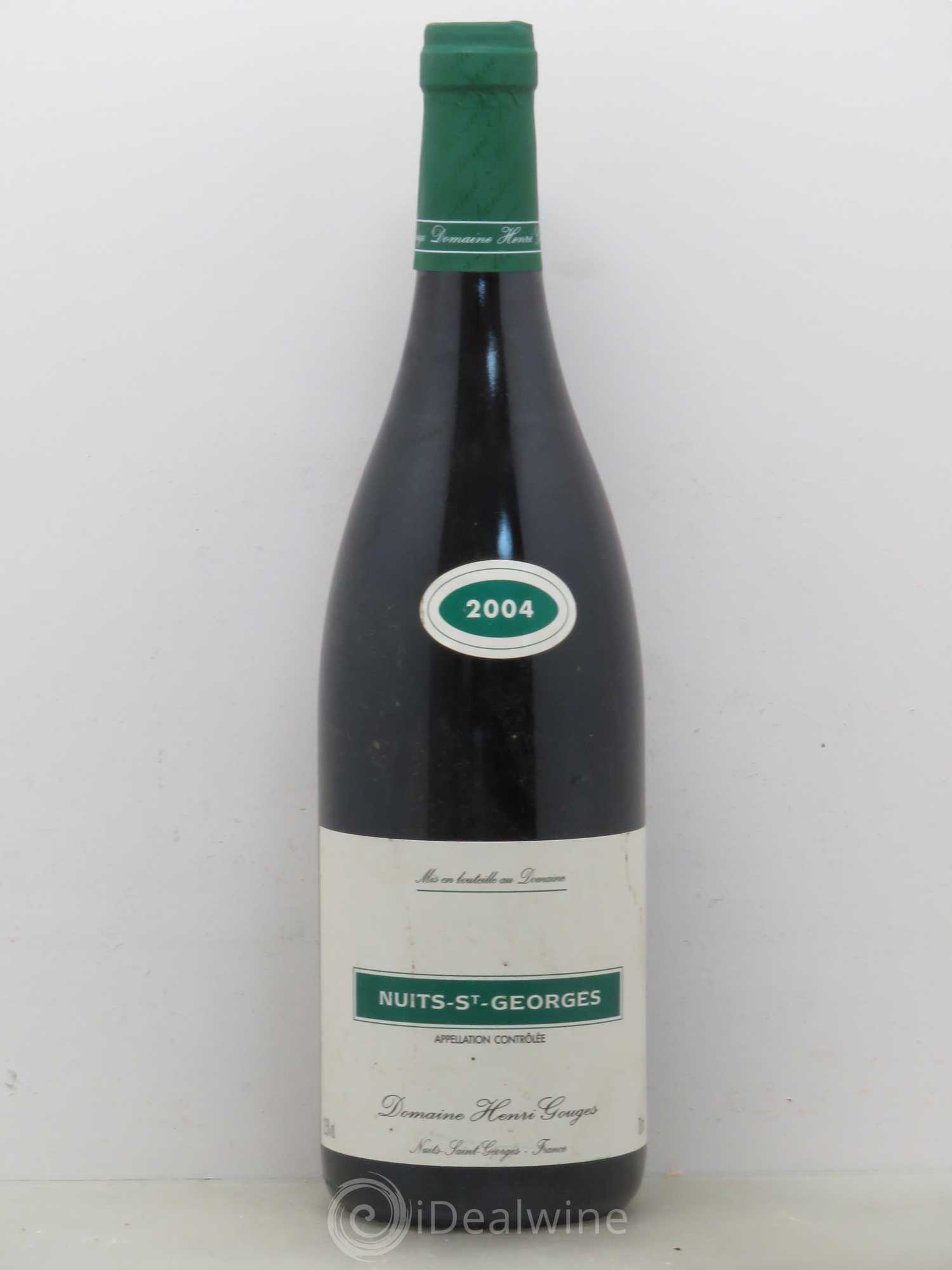 Nuits-Saint-Georges Henri Gouges 2004 - Posten von 1 Flasche - 0